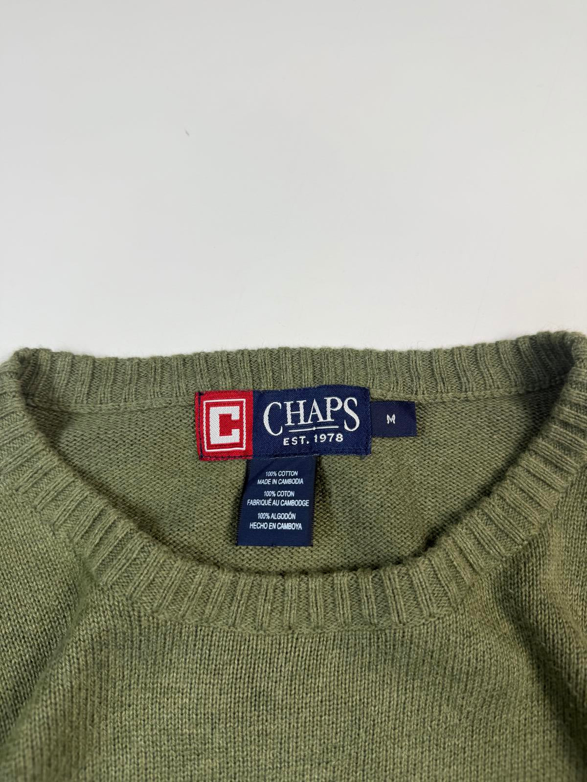 Vintage Chaps knit sweater (M)