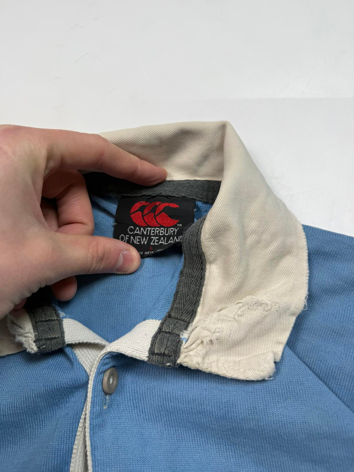 Vintage 90s Galwegians Canterbury rugby union shirt (L)