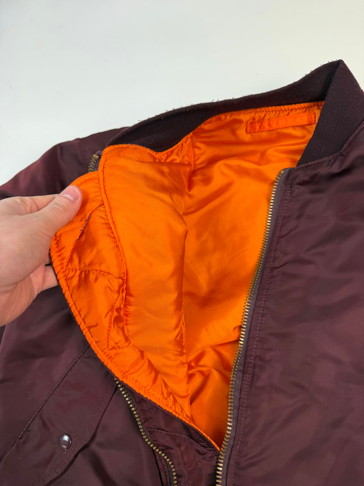 Vintage 90s Alpha Industries Military flight bomber jacket (XL)