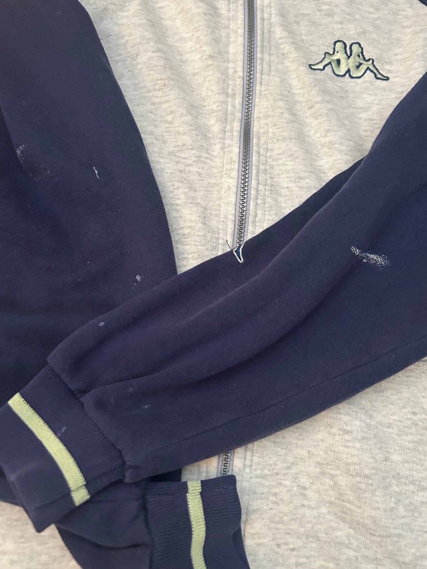 Vintage 90s Kappa full zip hoodie (M)