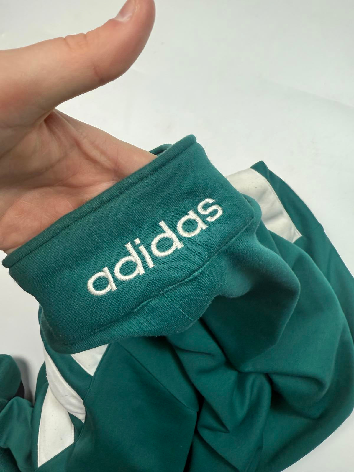 Vintage 90s adidas originals colour block track top (L)