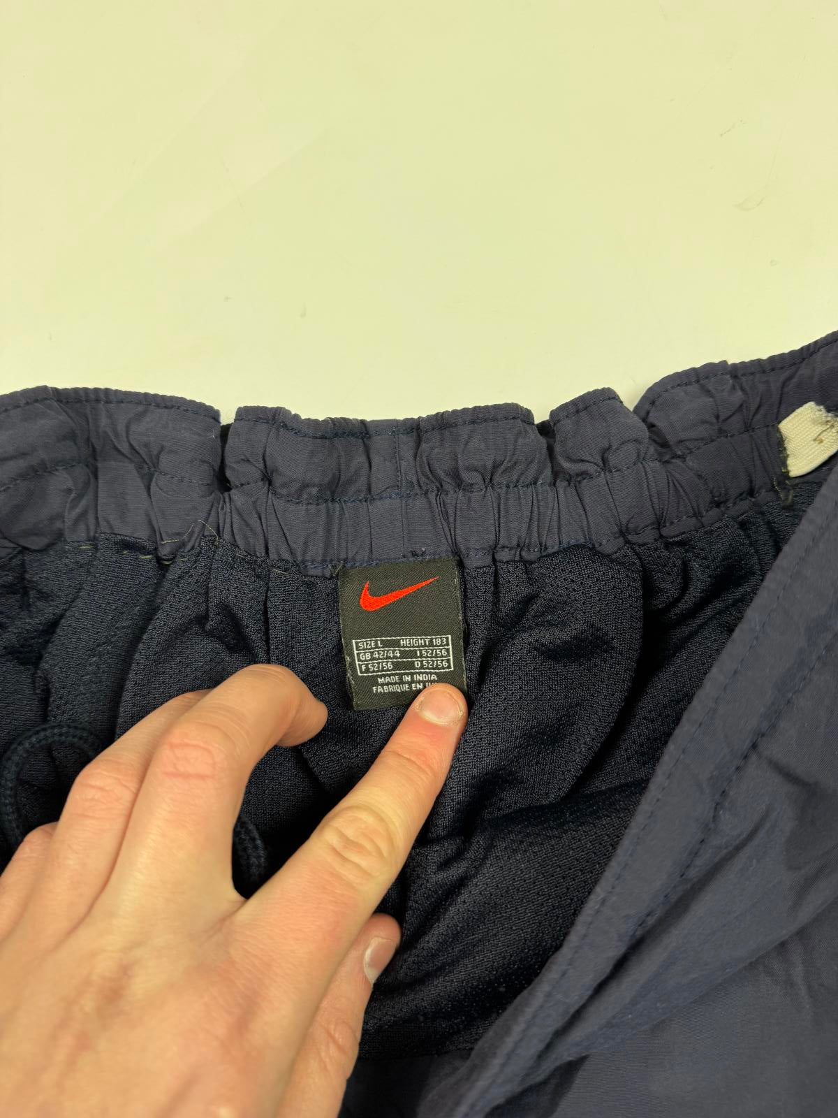 Vintage 90s Nike baggy track pants (L)