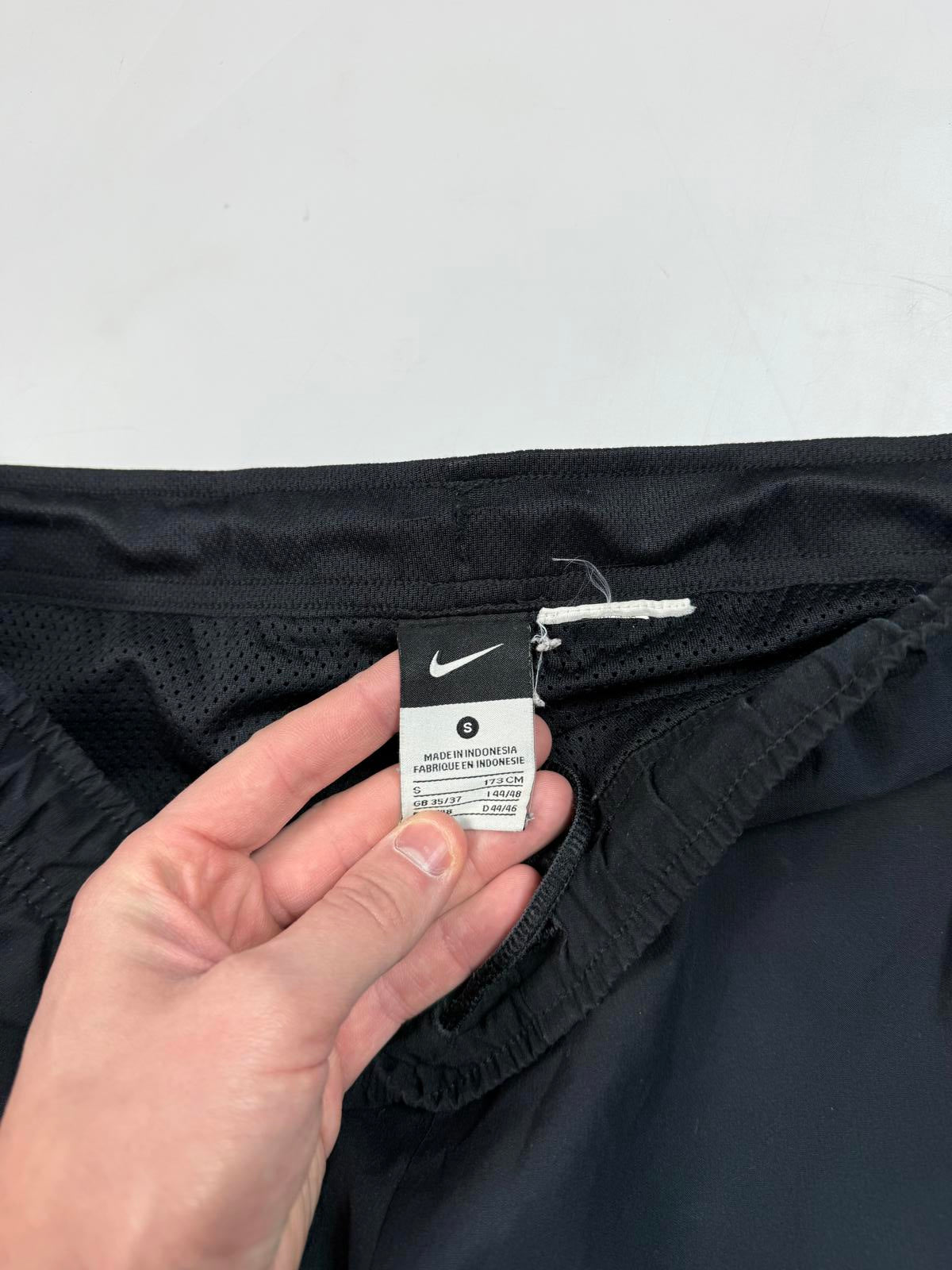 Vintage Nike side stripe baggy track pants (S)