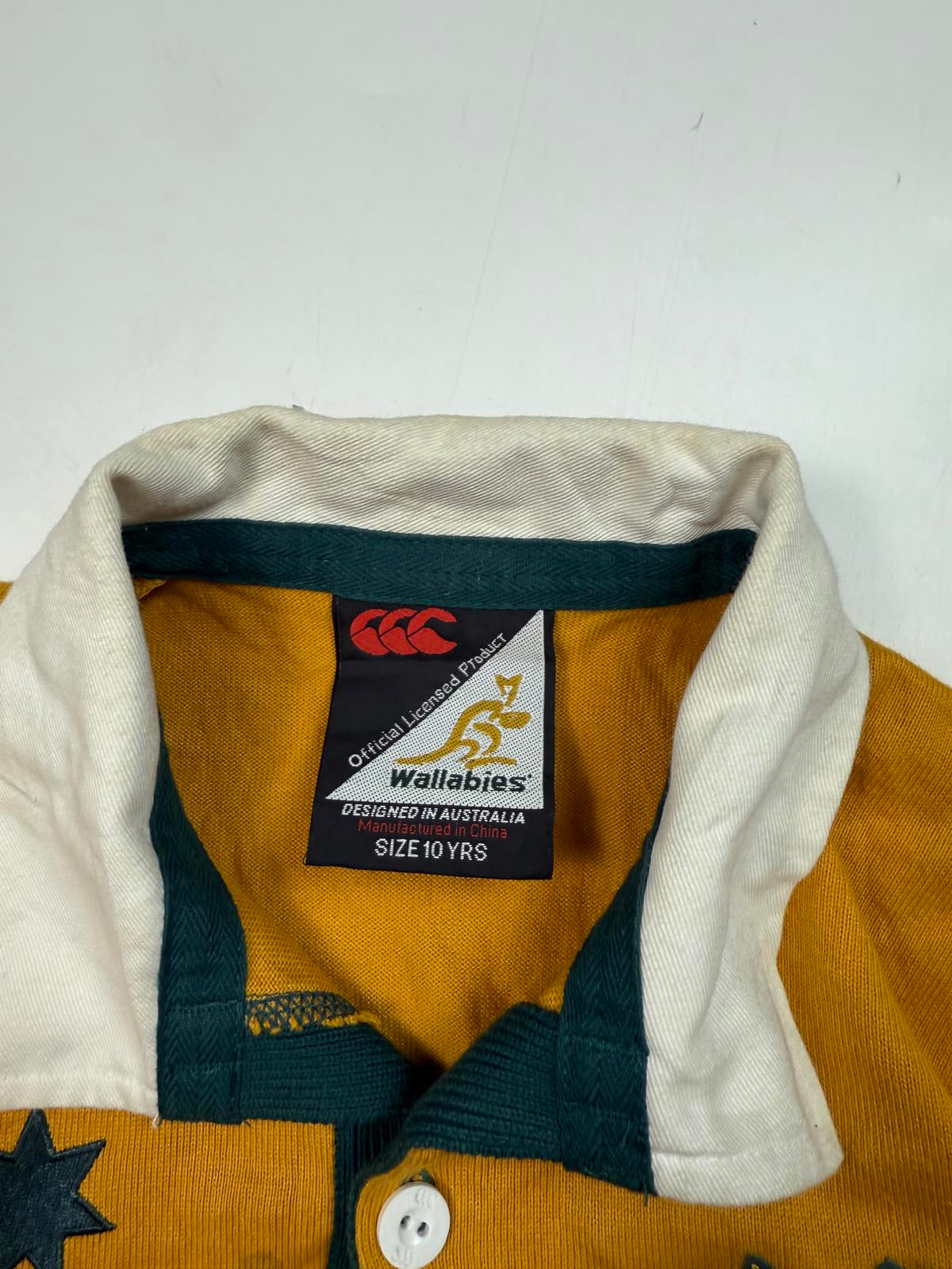 Vintage Australia 2004/05 Canterbury rugby shirt (Y10)