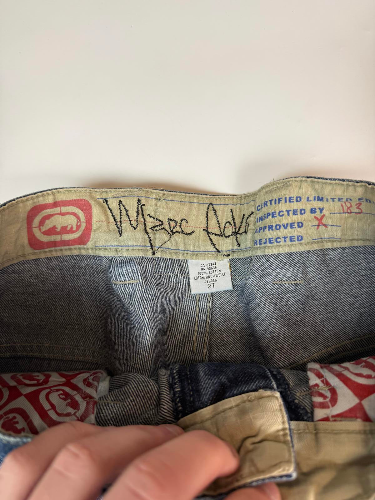 Vintage Ecko Unltd baggy carpenter Jeans (W27)