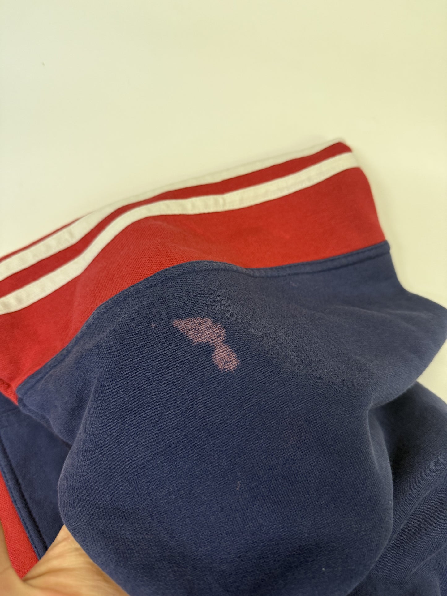 Vintage 90s Adidas colour block sweatshirt (XL)