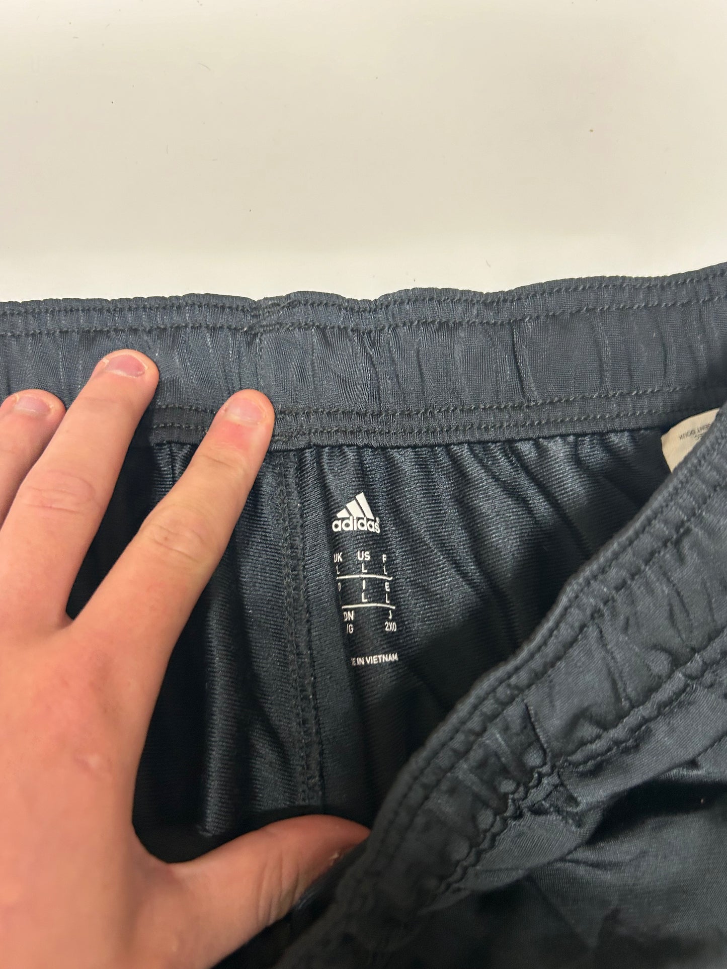Adidas track pants (L)