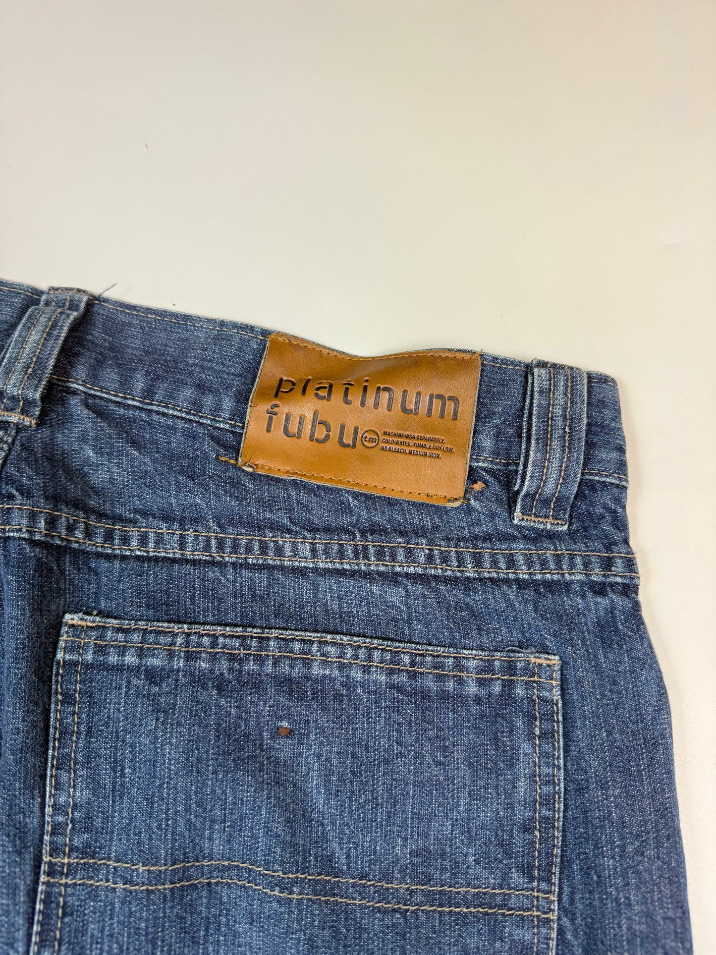 Vintage Y2K Fubu baggy carpenter jeans (W36)
