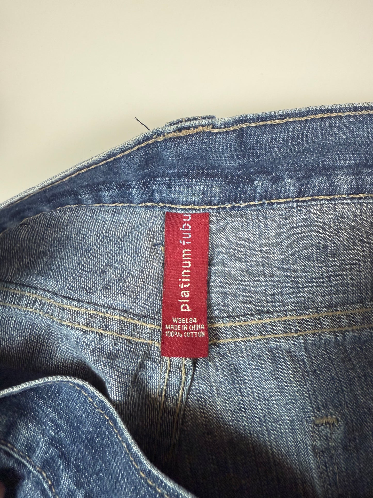 Vintage Y2K Fubu baggy carpenter jeans (W36)