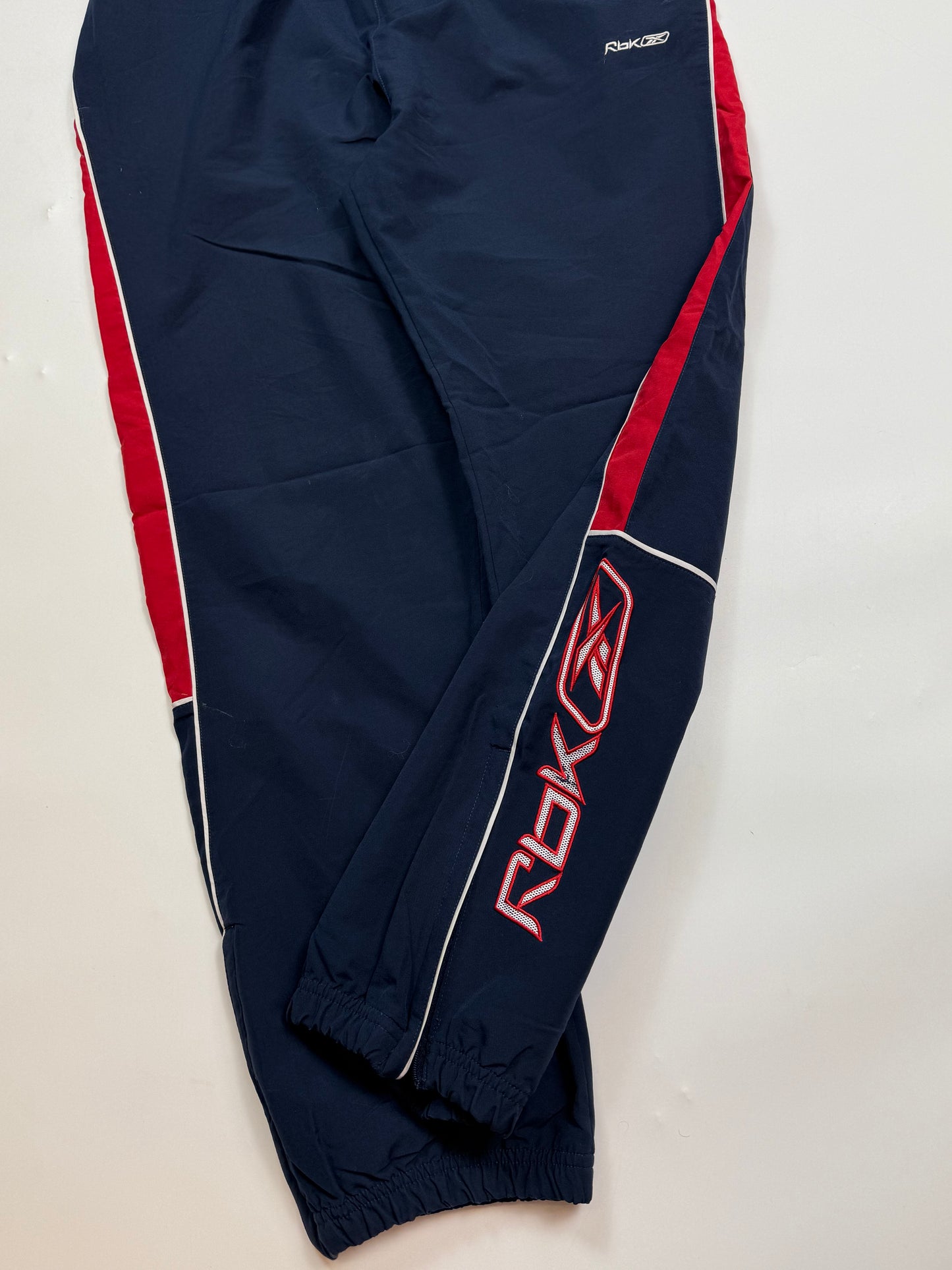 Vintage Reebok spell out track pants (S)