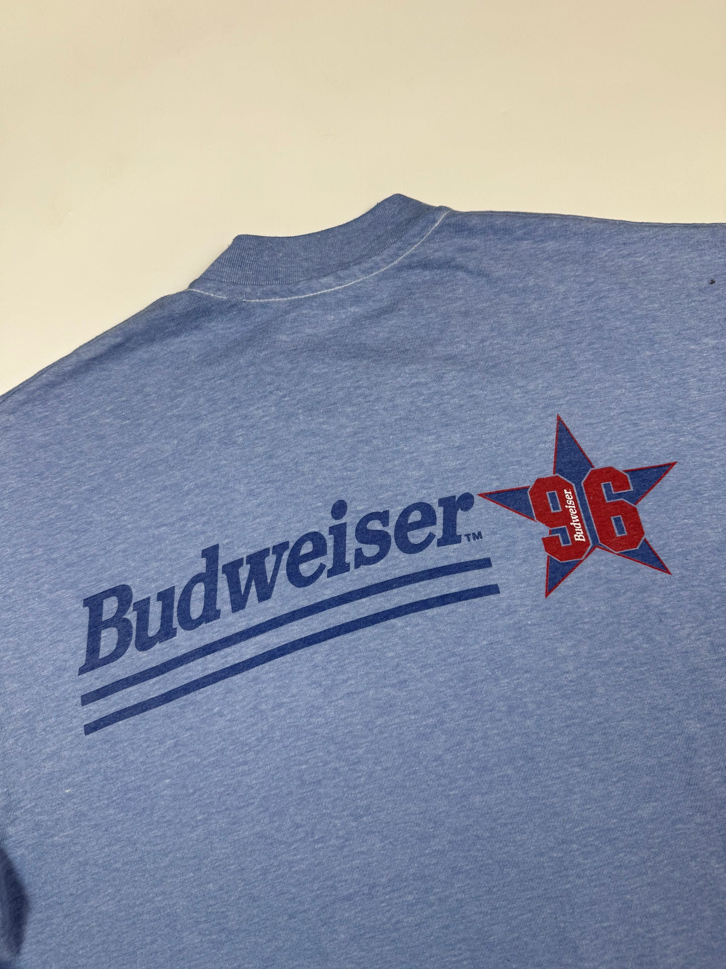 Vintage 1996 Budweiser beer graphic tee (XL)