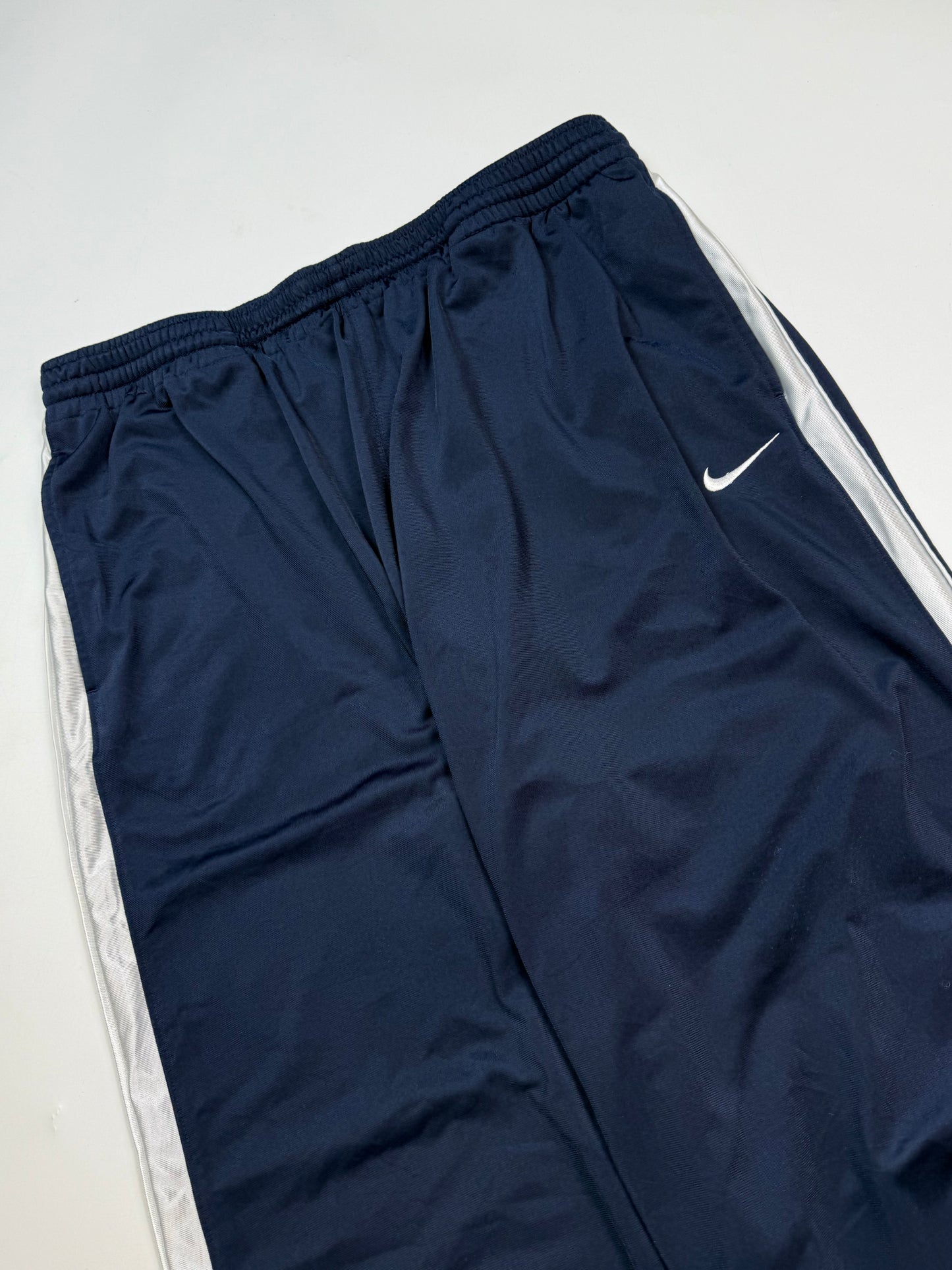 Vintage Nike basketball baggy side stripe track pants (XL)