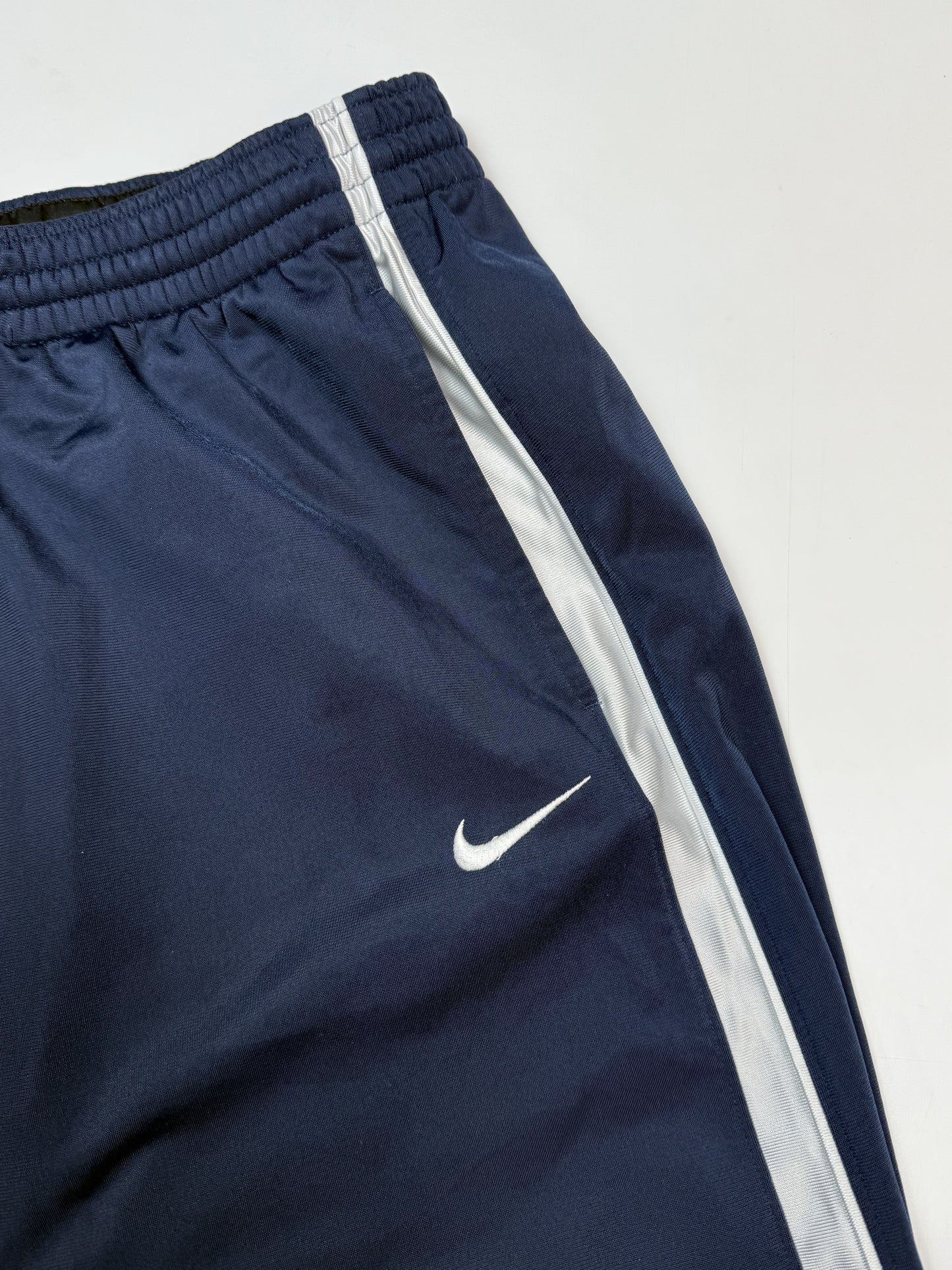 Vintage Nike basketball baggy side stripe track pants (XL)
