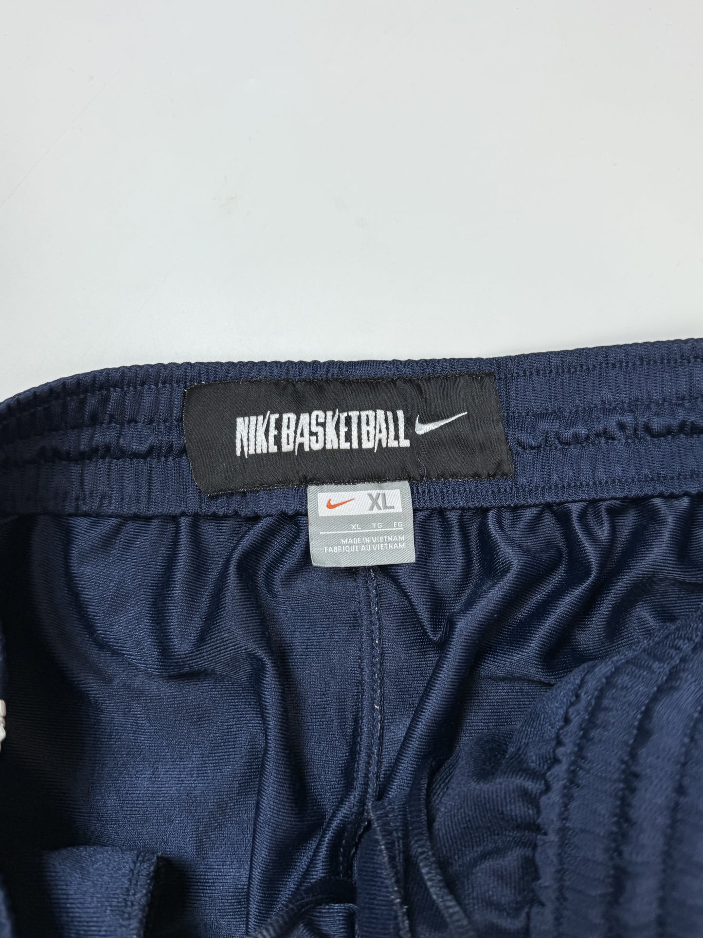 Vintage Nike basketball baggy side stripe track pants (XL)