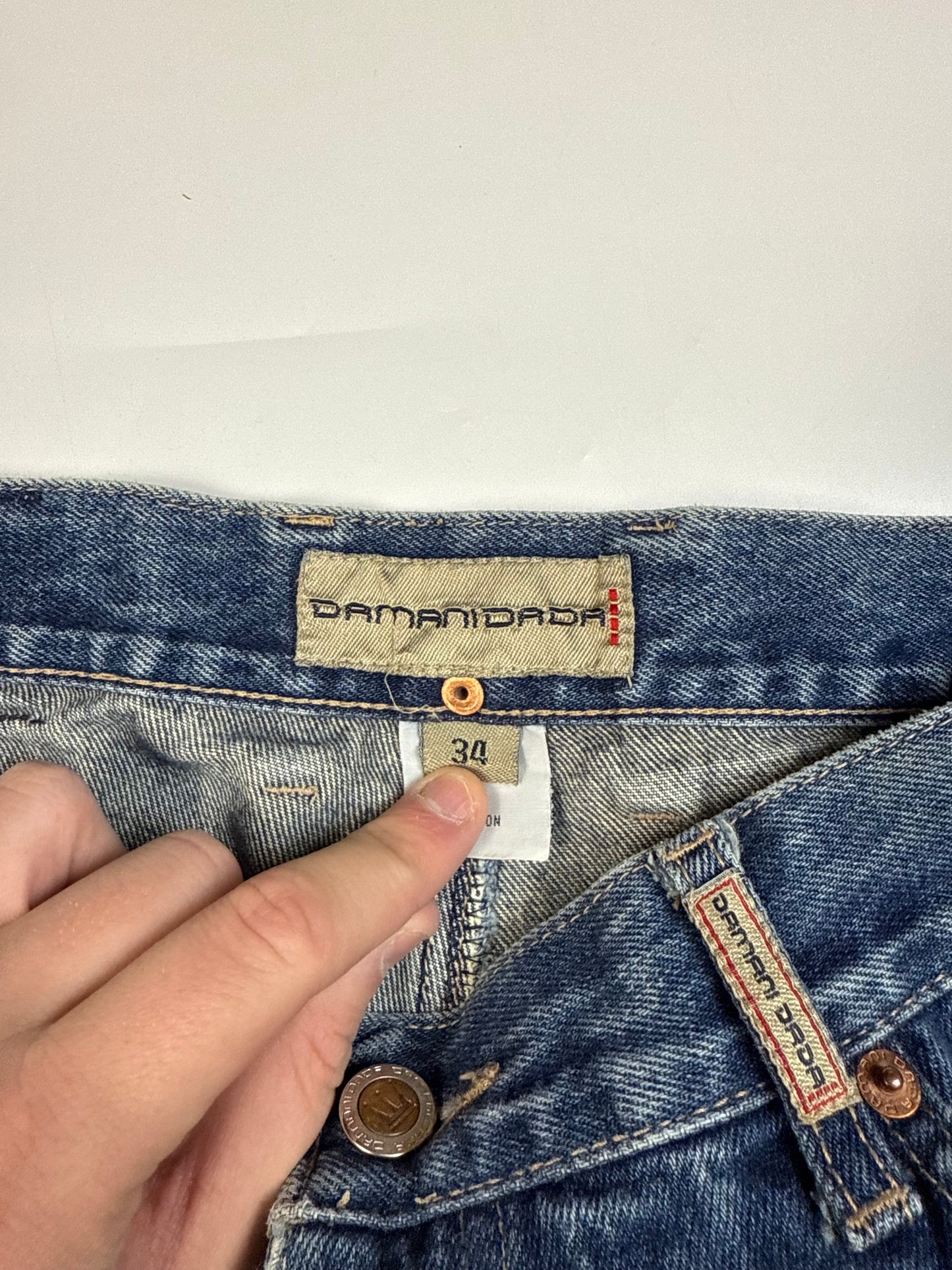 Vintage Y2K Damani Dada baggy jeans (W32)
