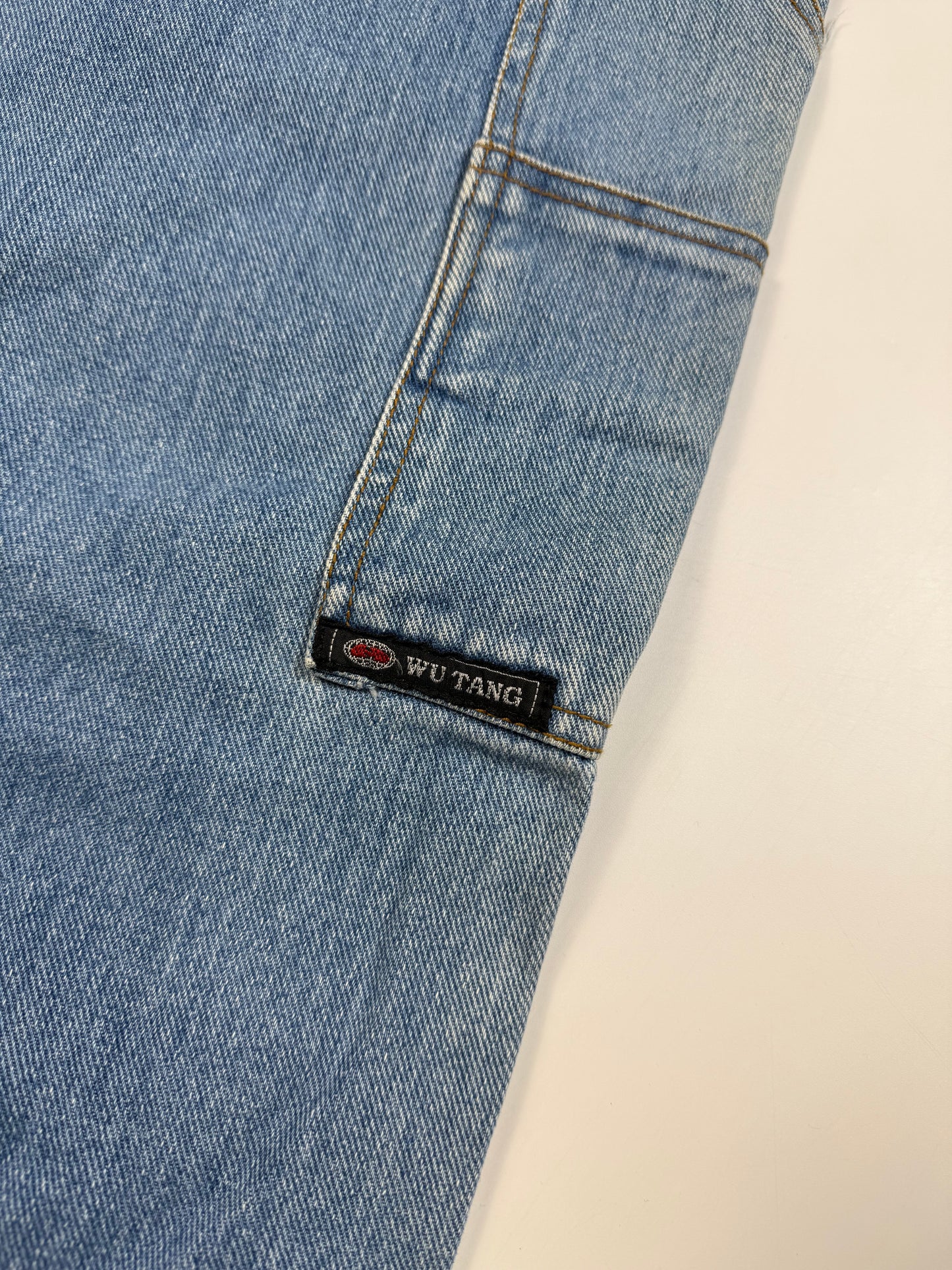 Vintage Y2K Wu Tang baggy carpenter jeans (W36)