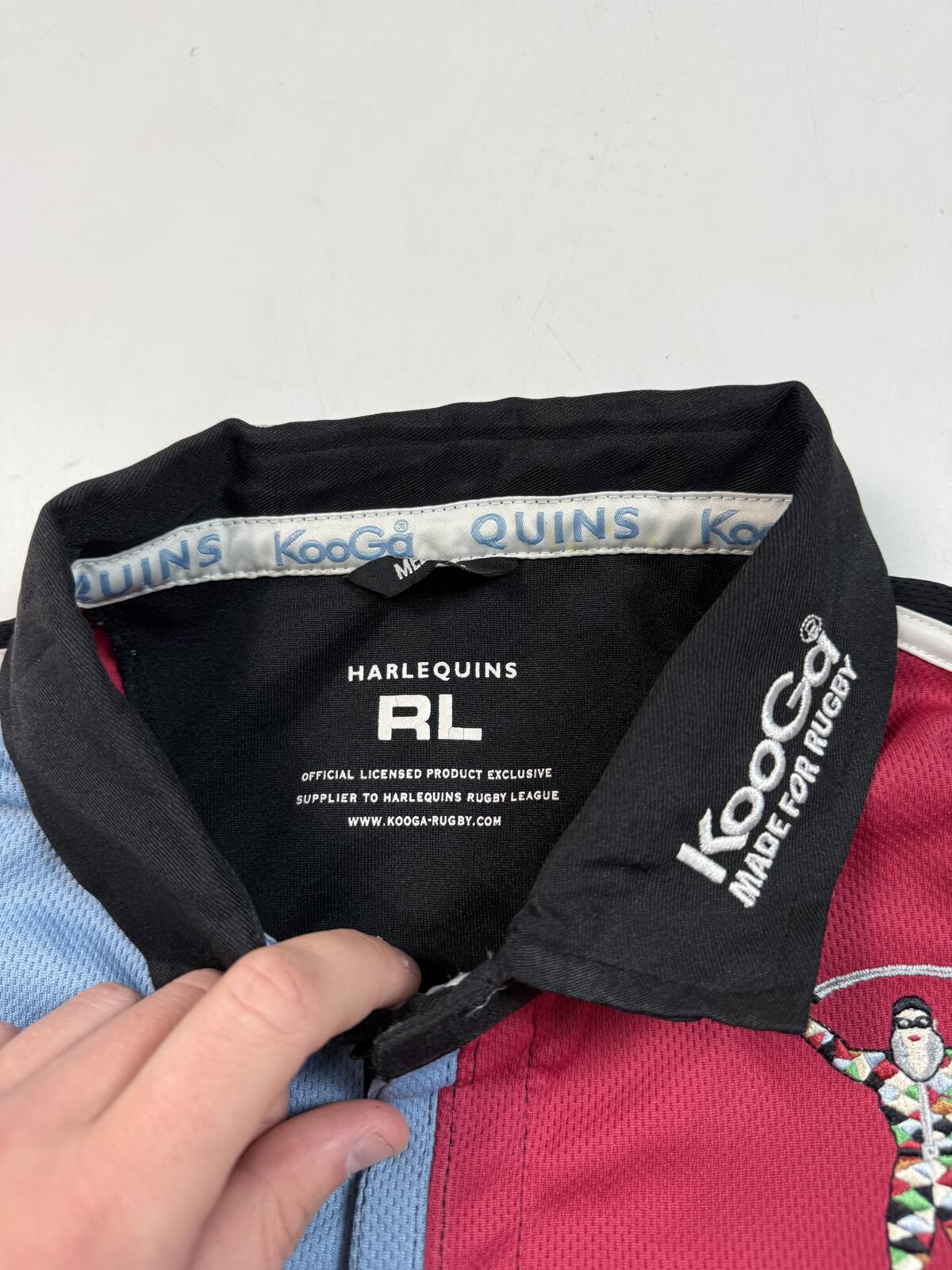 Vintage Harlequins 2006 Kooga rugby league shirt (M)