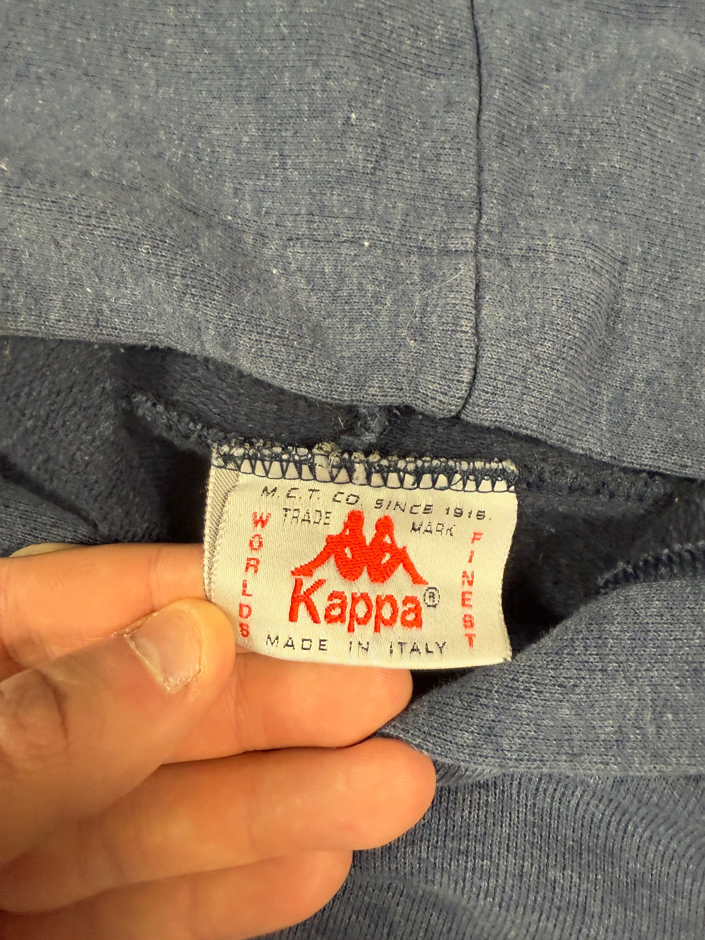 Vintage 90s Kappa centre logo hoodie (M)