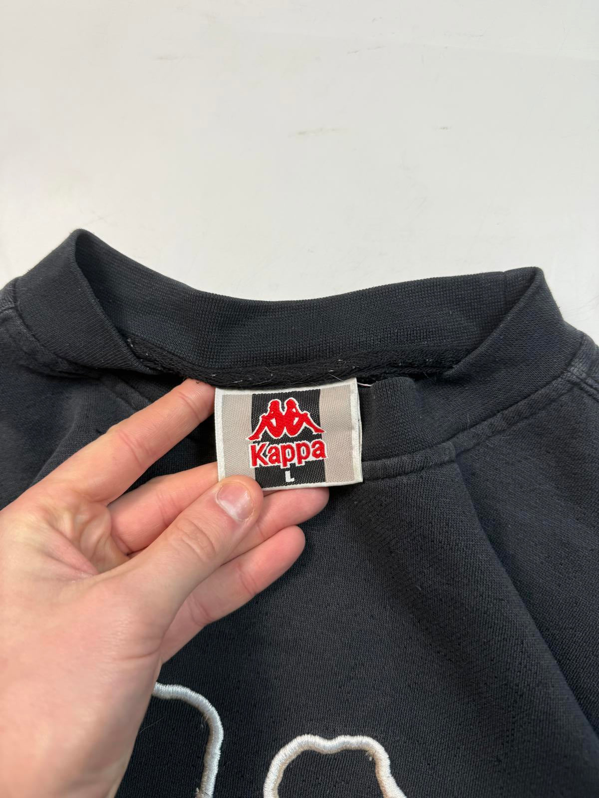 Vintage 90s Kappa centre logo sweatshirt (L)
