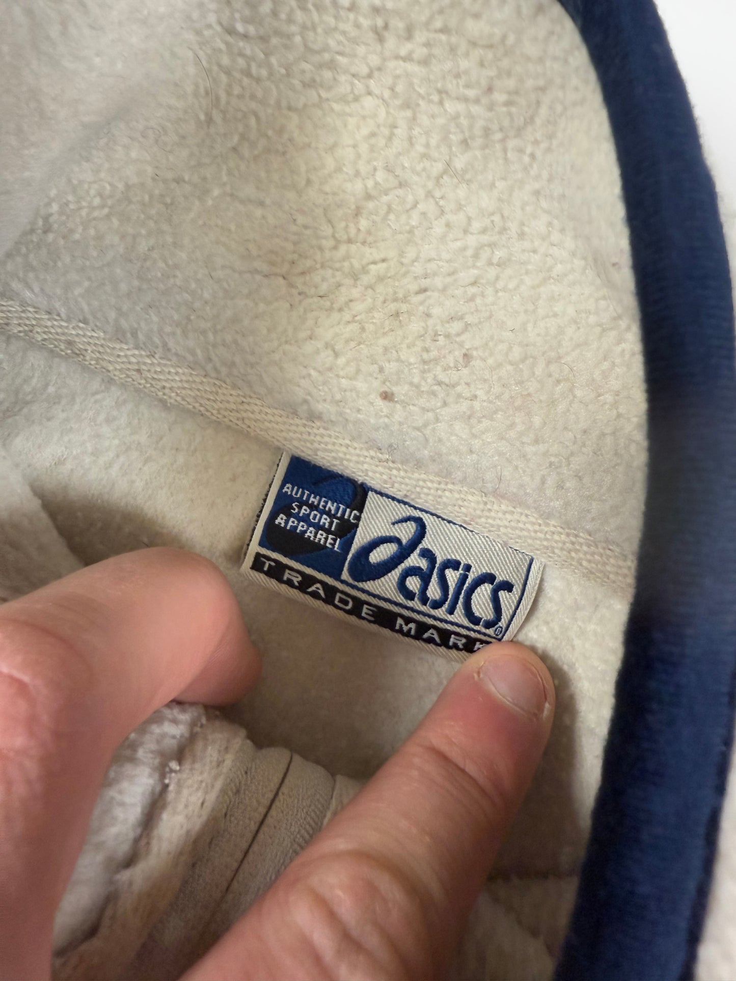 Vintage Asics quarter zip fleece (XL)