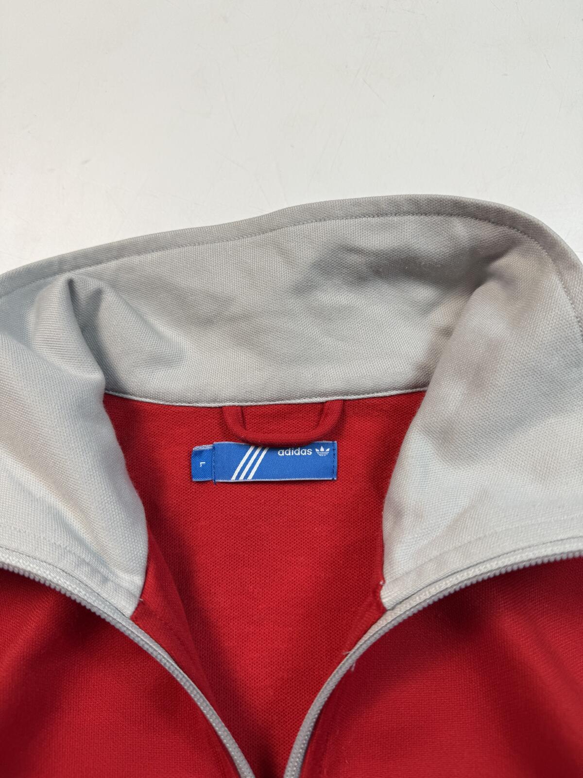 Vintage Adidas Originals side stripe track top (L)