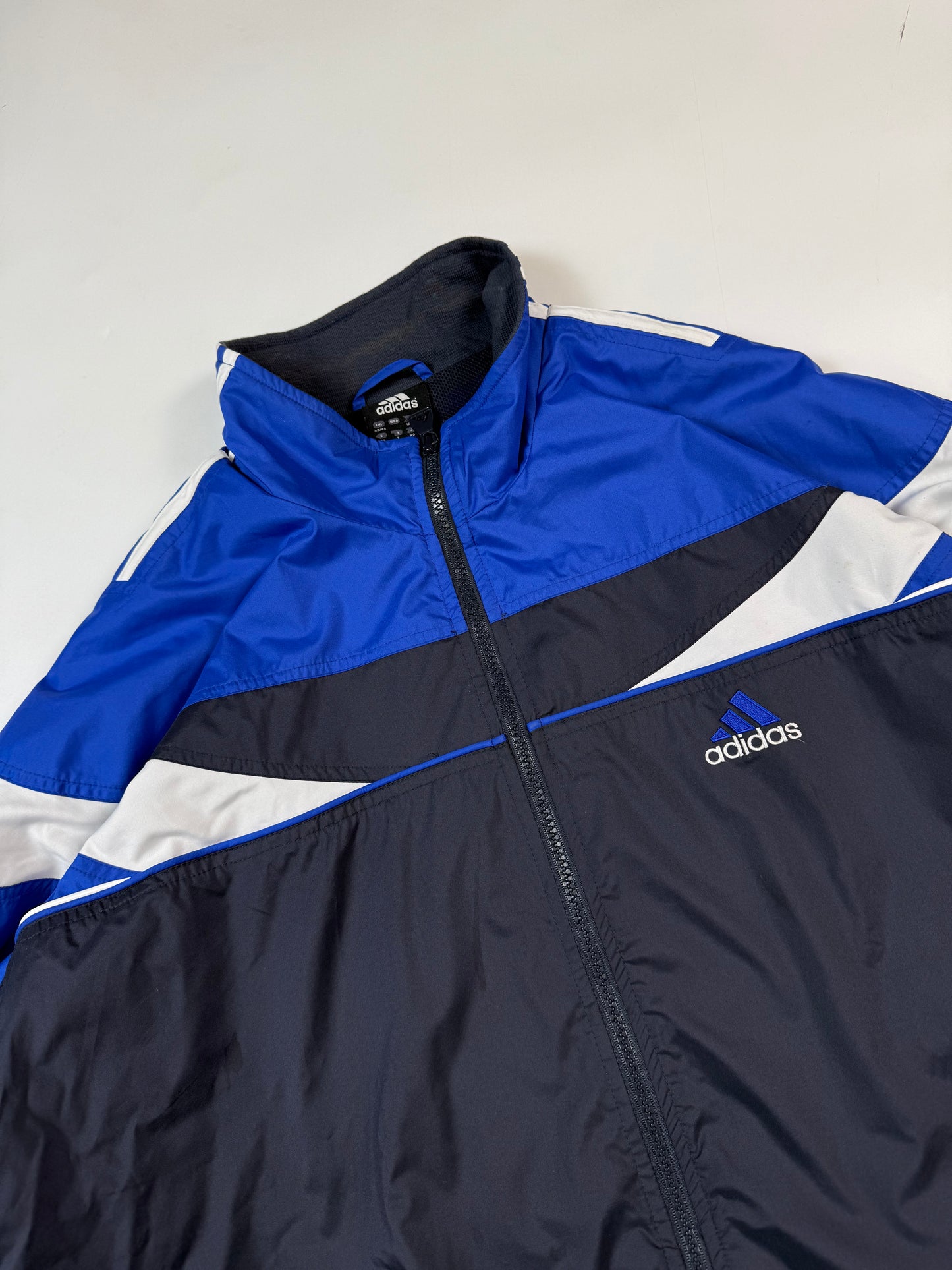 Vintage Adidas colour block track jacket (XL)