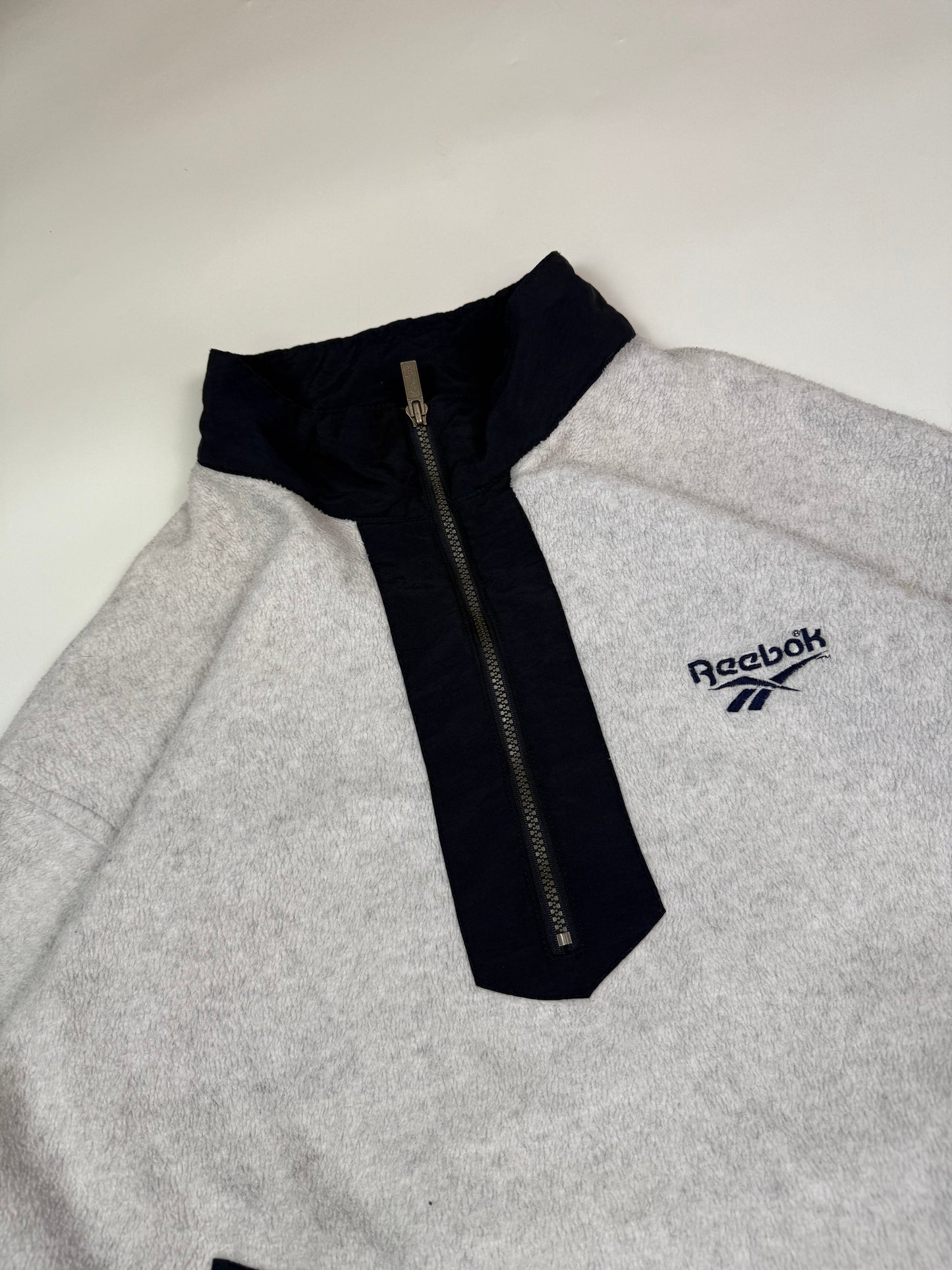 Vintage 90s Reebok quarter zip fleece (XL)