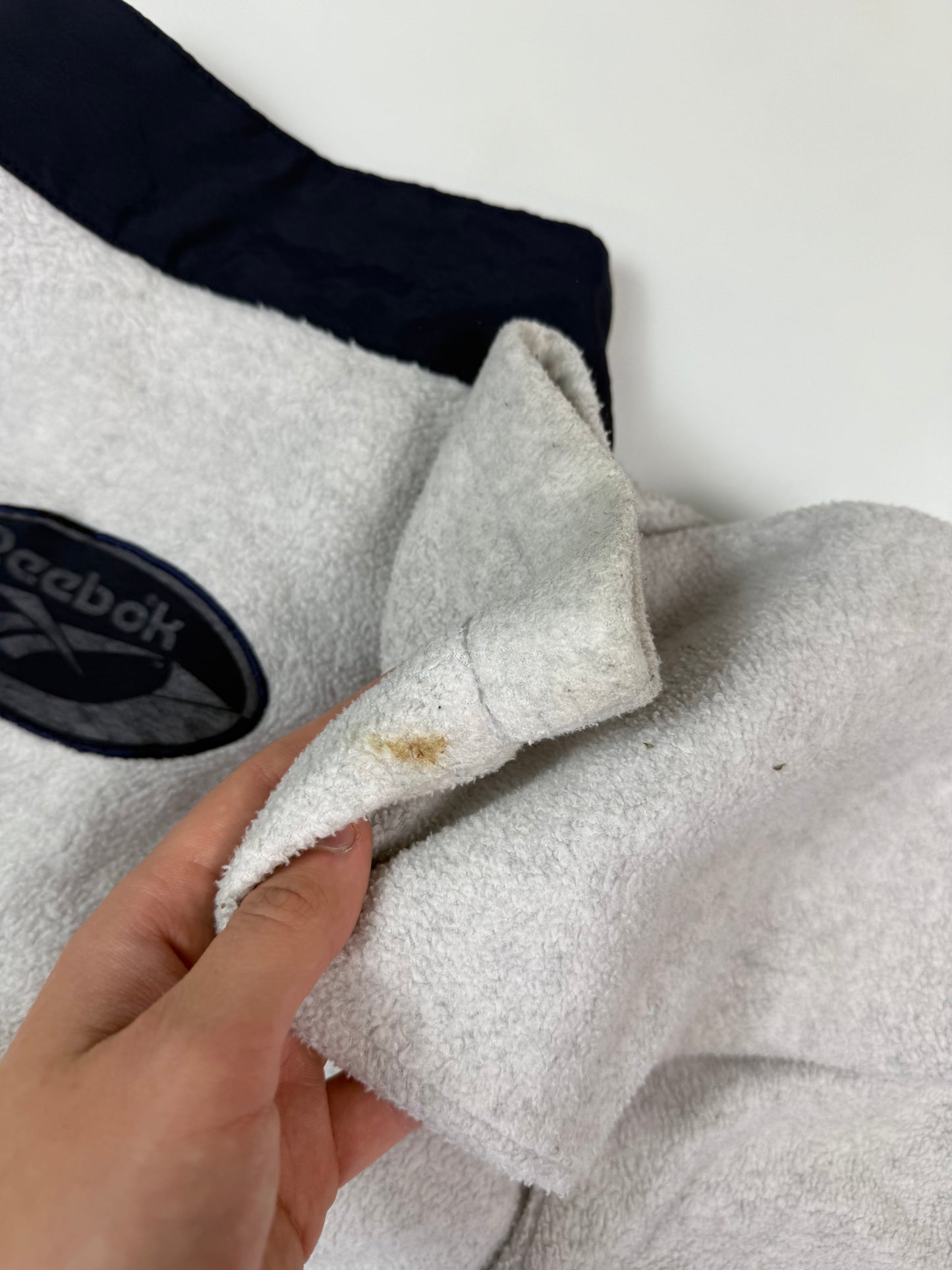Vintage 90s Reebok quarter zip fleece (XL)