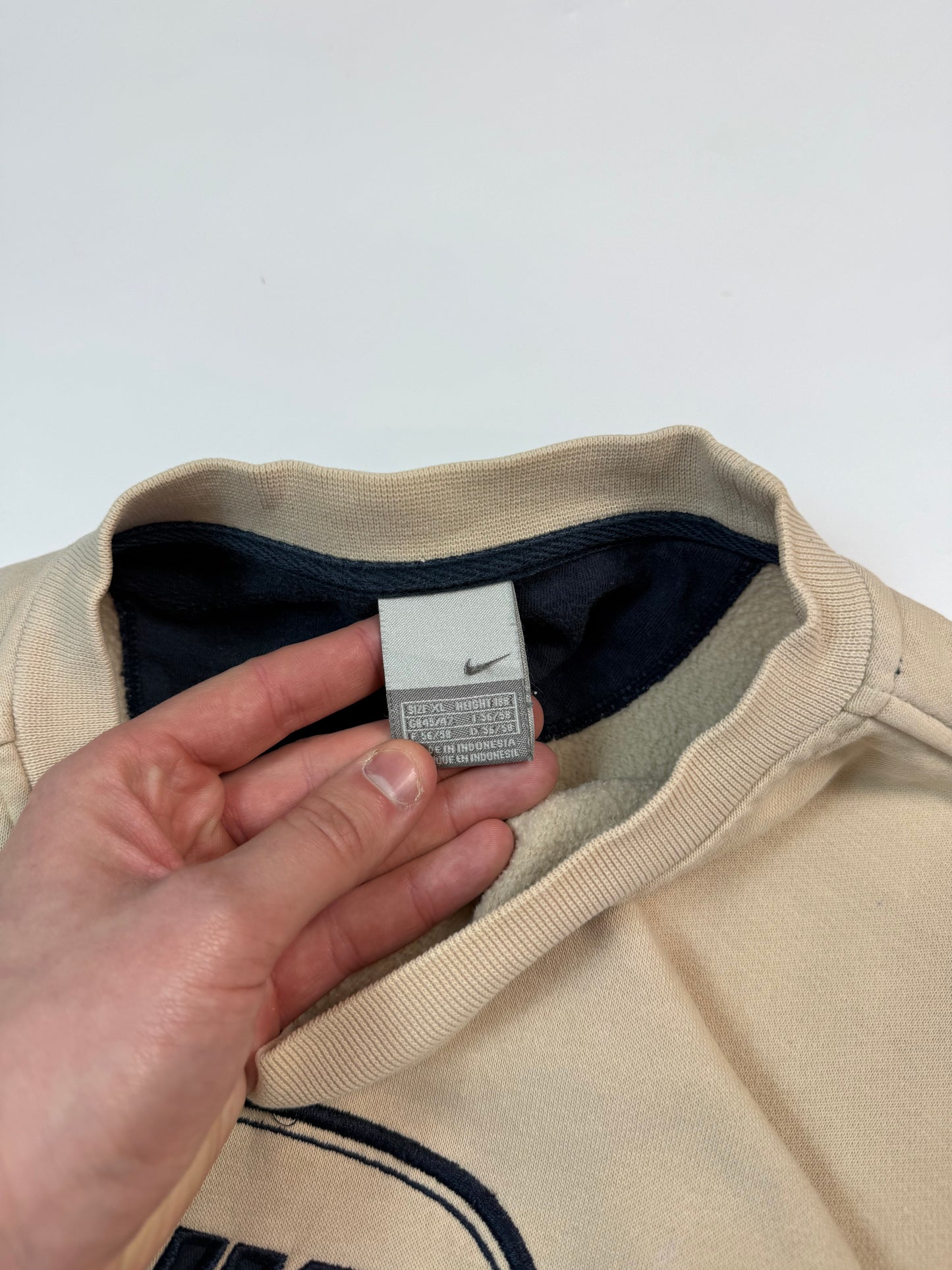 Vintage Nike spell out sweatshirt (XL)