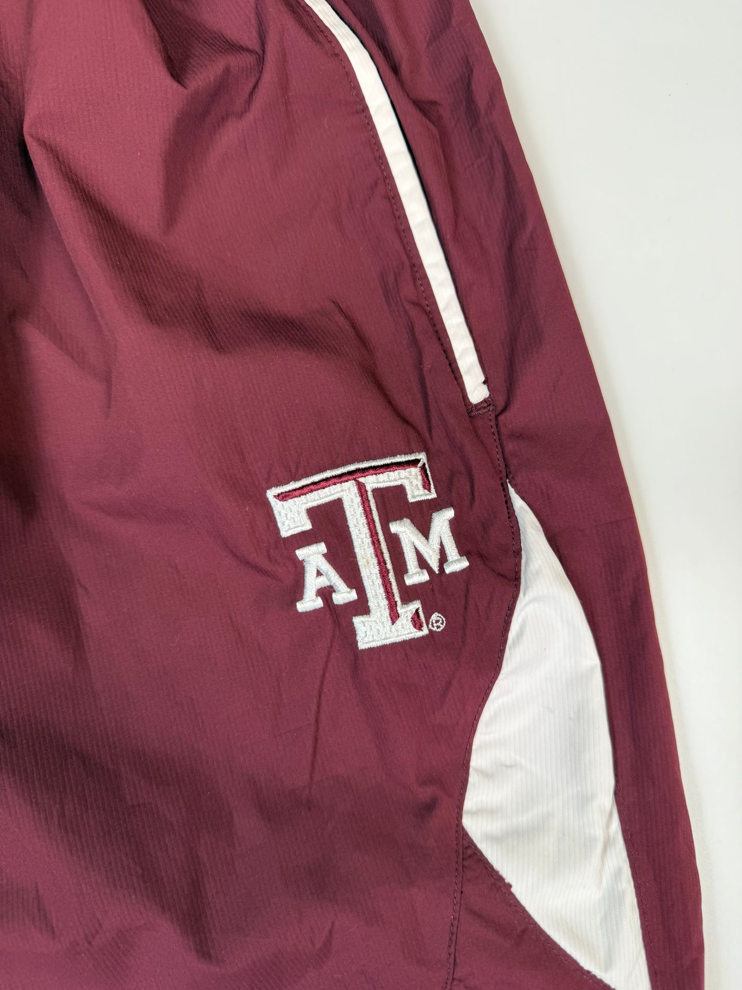 Vintage 90s Nike Texas A&M baggy track pants (S)