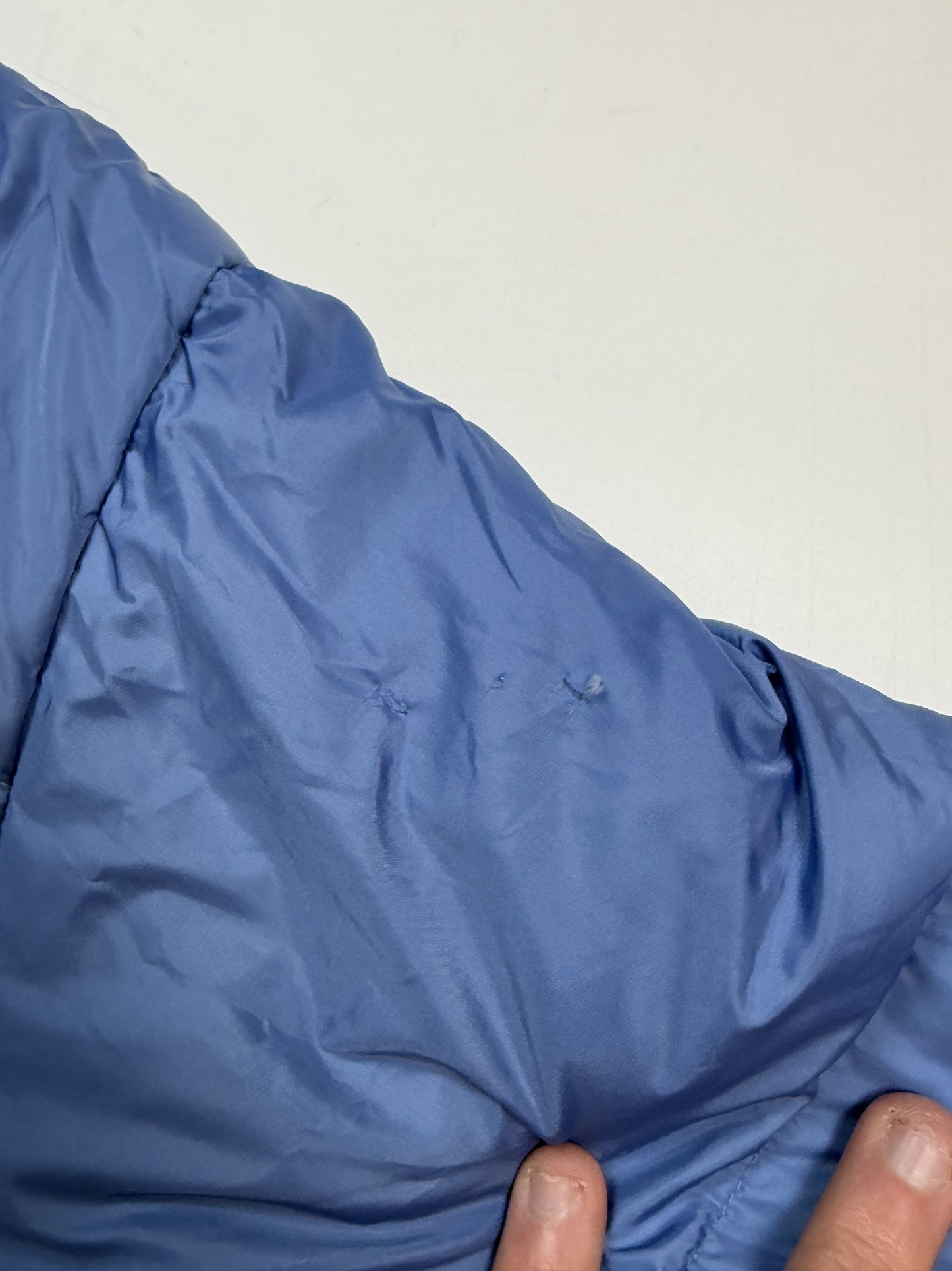 Vintage Nike mini swoosh puffer jacket (L)