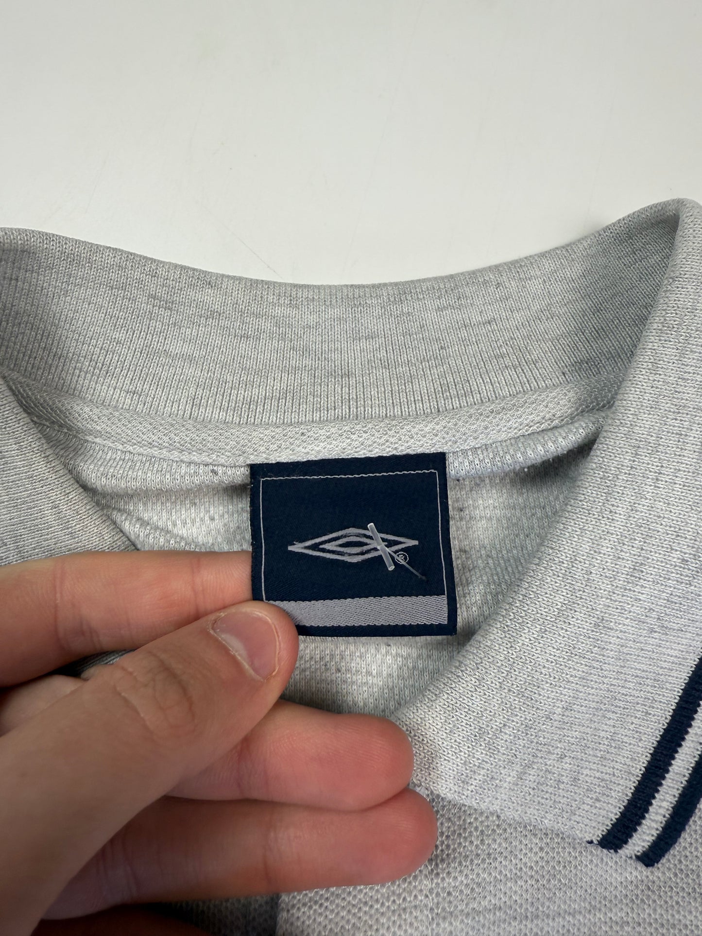 Vintage Umbro small logo polo shirt (L)