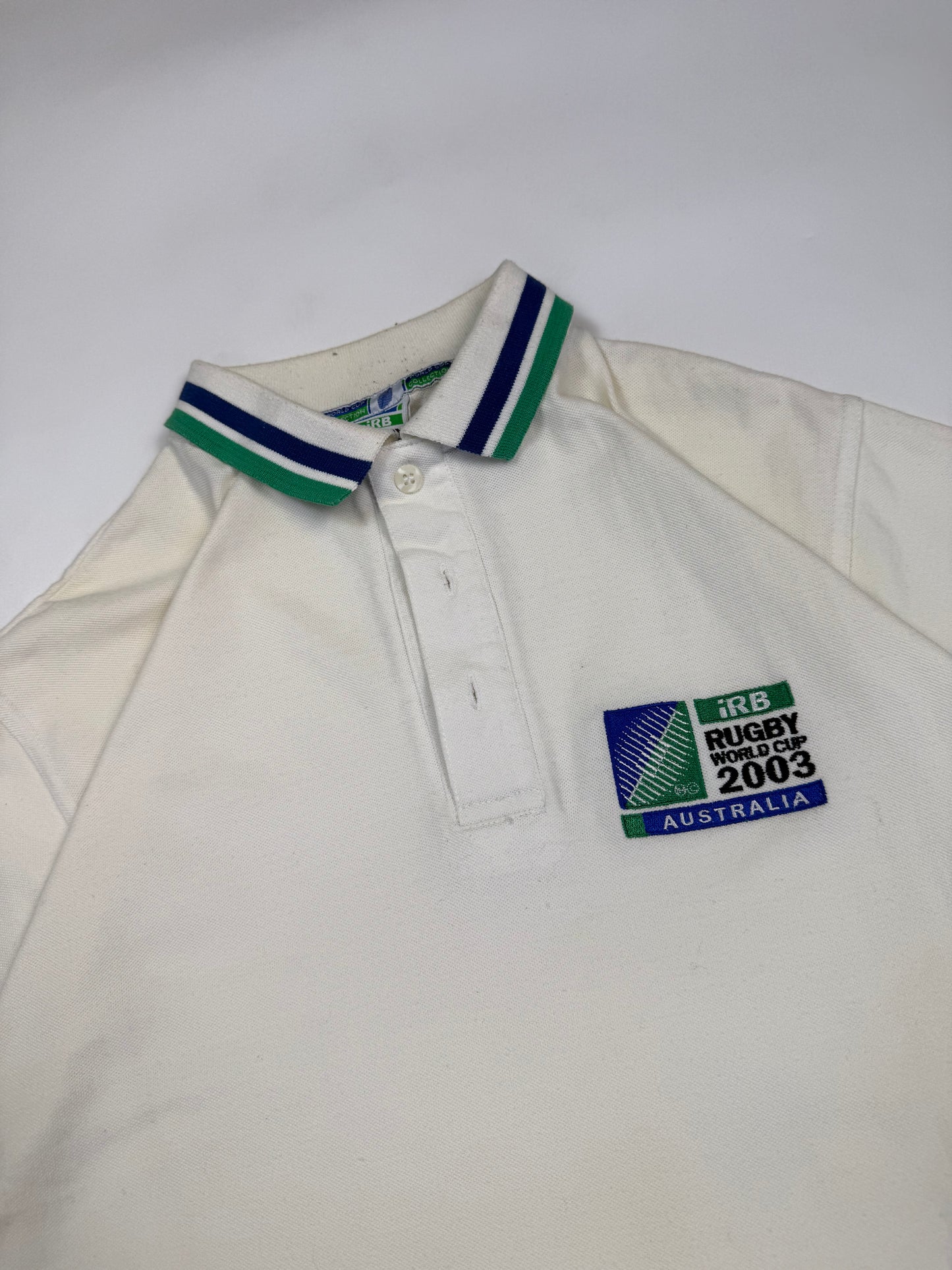 Vintage Australia rugby world cup 2003 polo shirt (M)