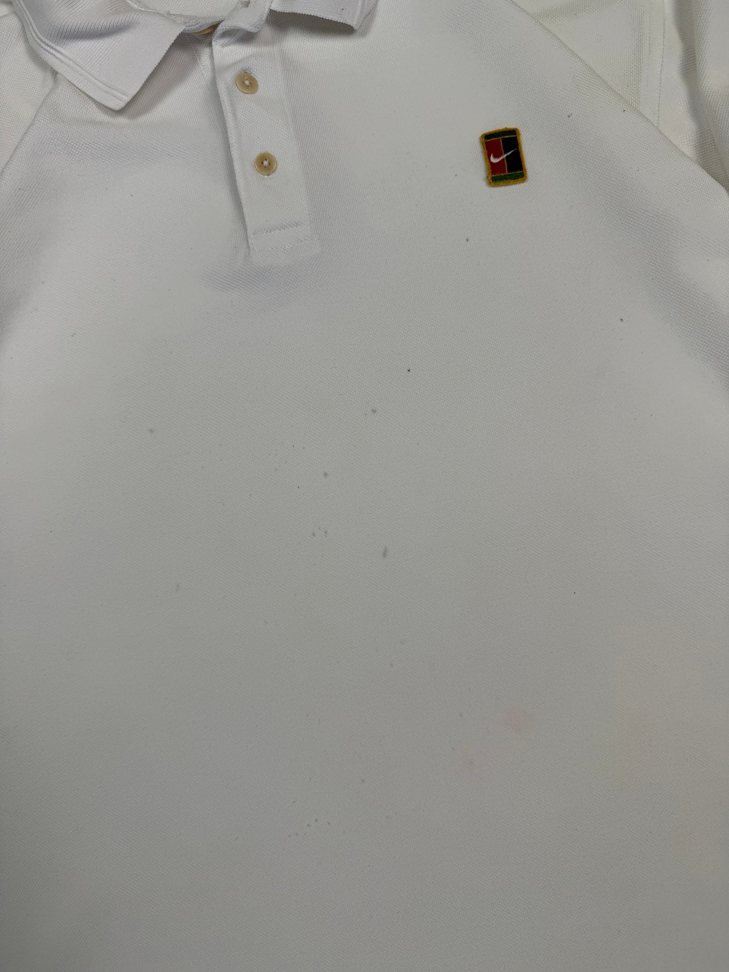 Vintage 90s Nike court polo shirt (L)