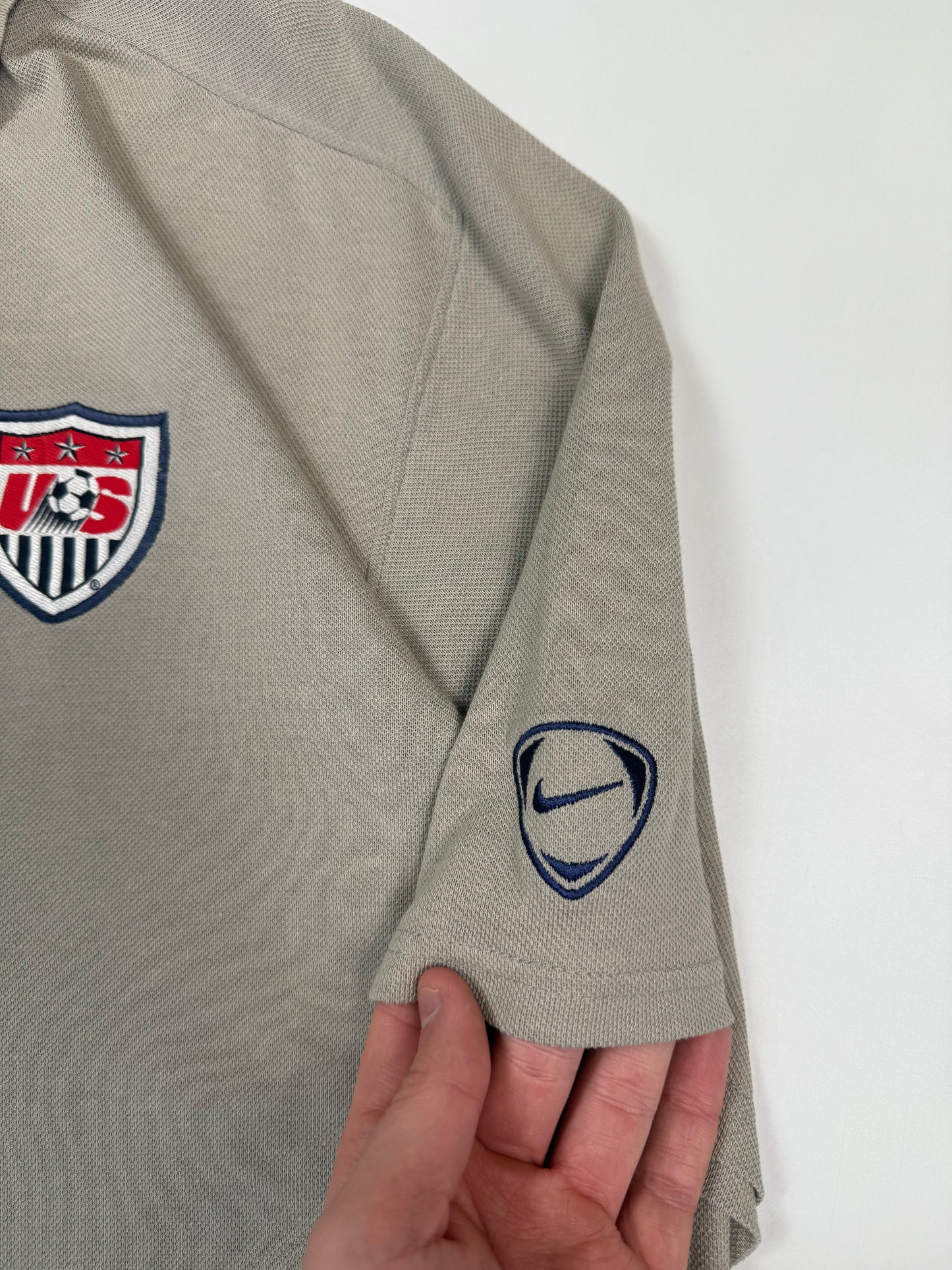 Vintage Nike USA football soccer polo shirt (L)