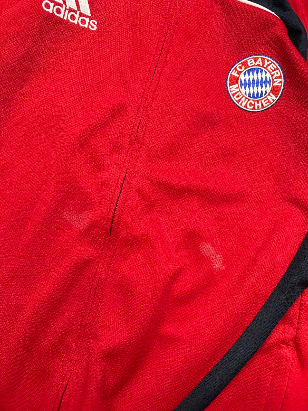 Vintage Bayern Munich 2008/09 Adidas football track jacket (M)