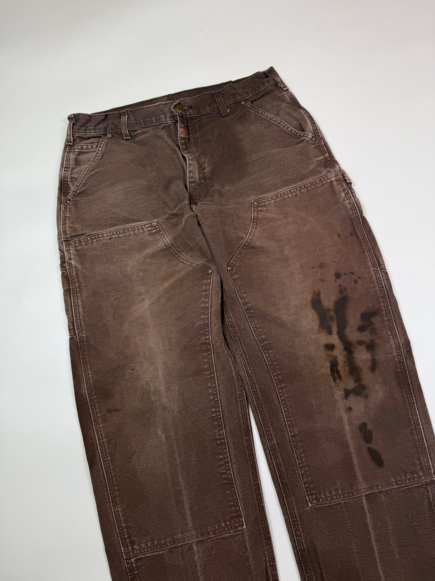 Vintage Carhartt baggy double knee carpenter pants (W34)
