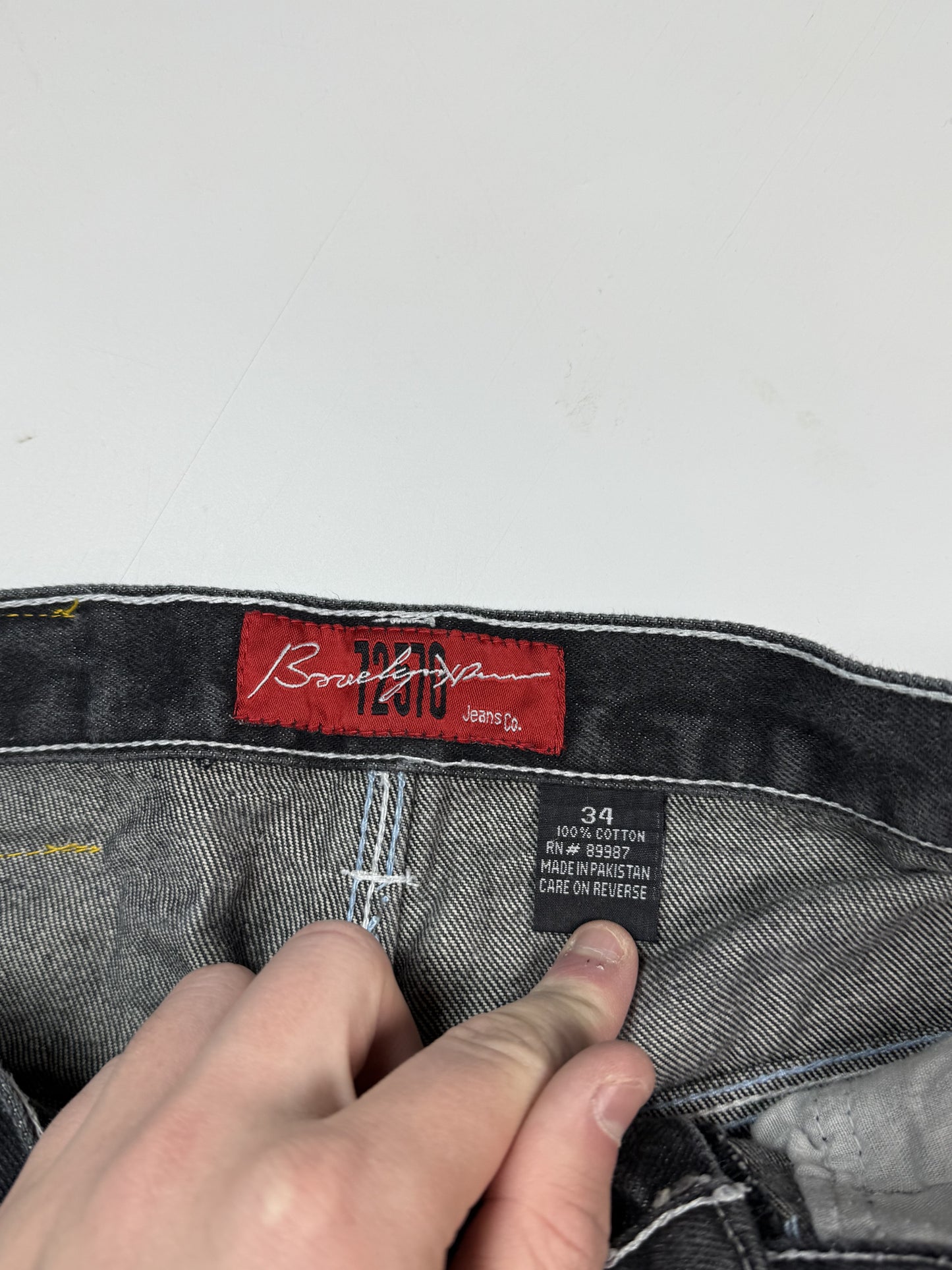 Vintage Brooklyn Xpress baggy carpenter jeans (W34)