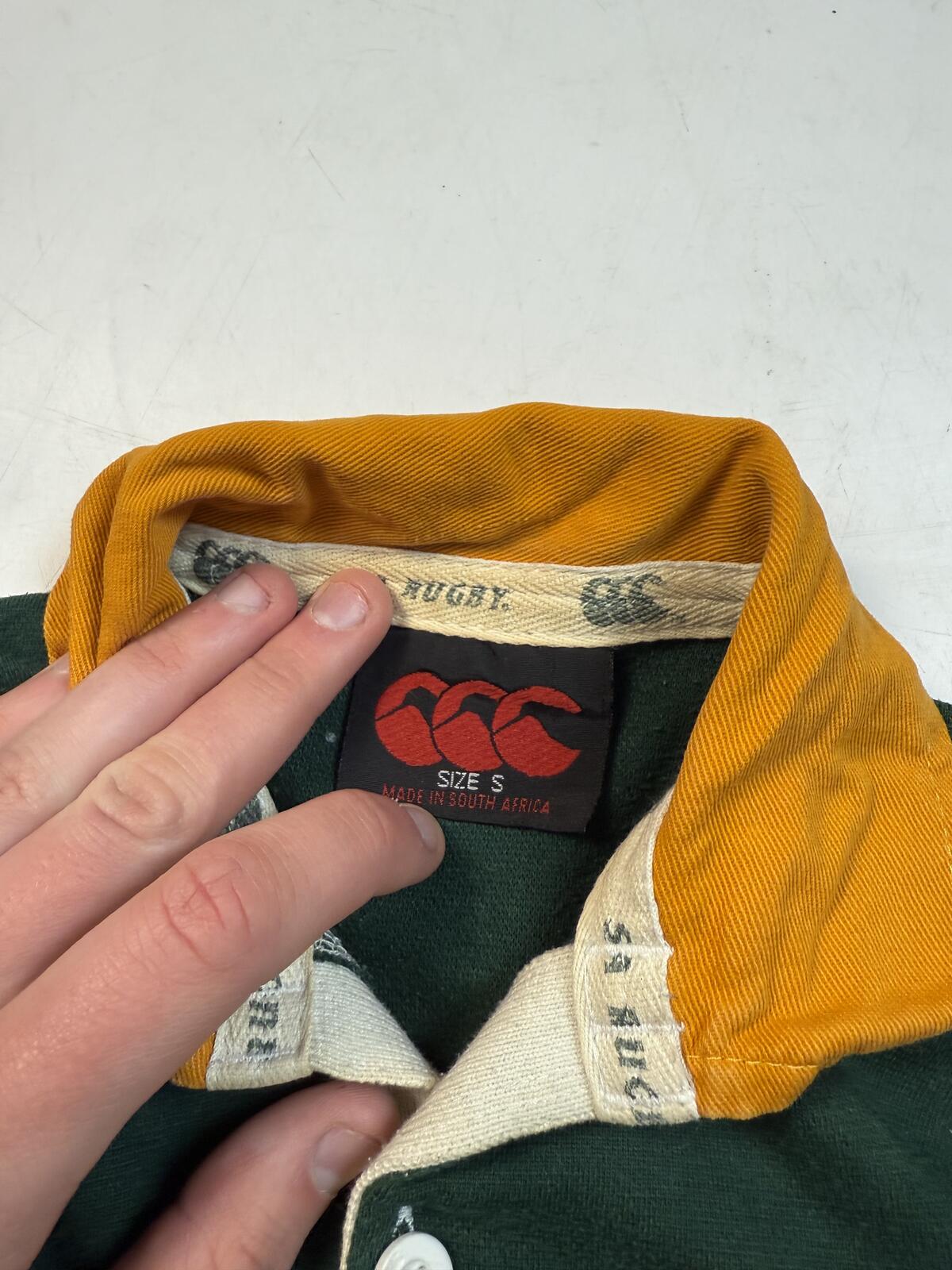 Vintage South Africa 2005/06 Canterbury rugby shirt (S)
