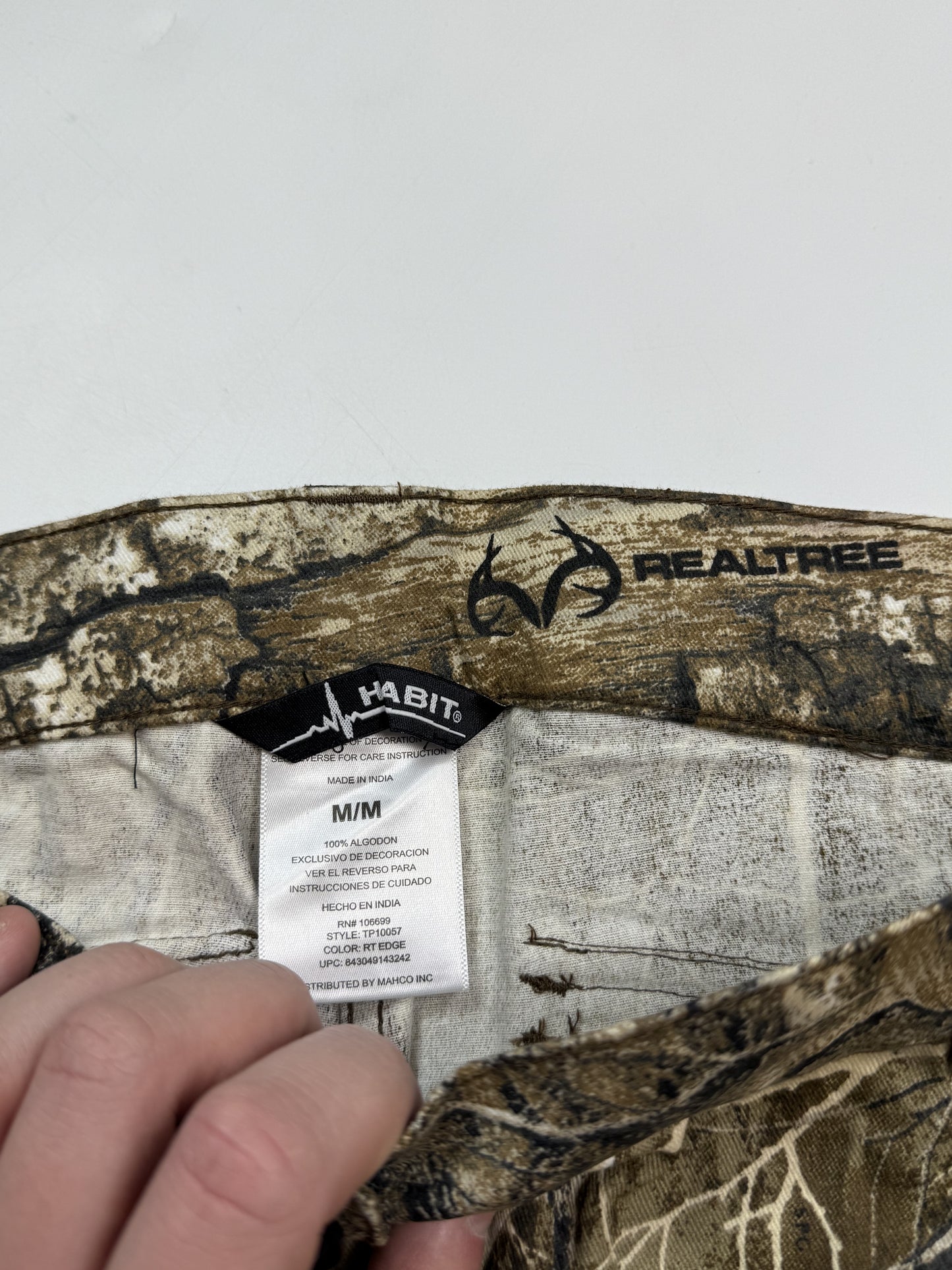 Baggy real tree cargo pants (W32)