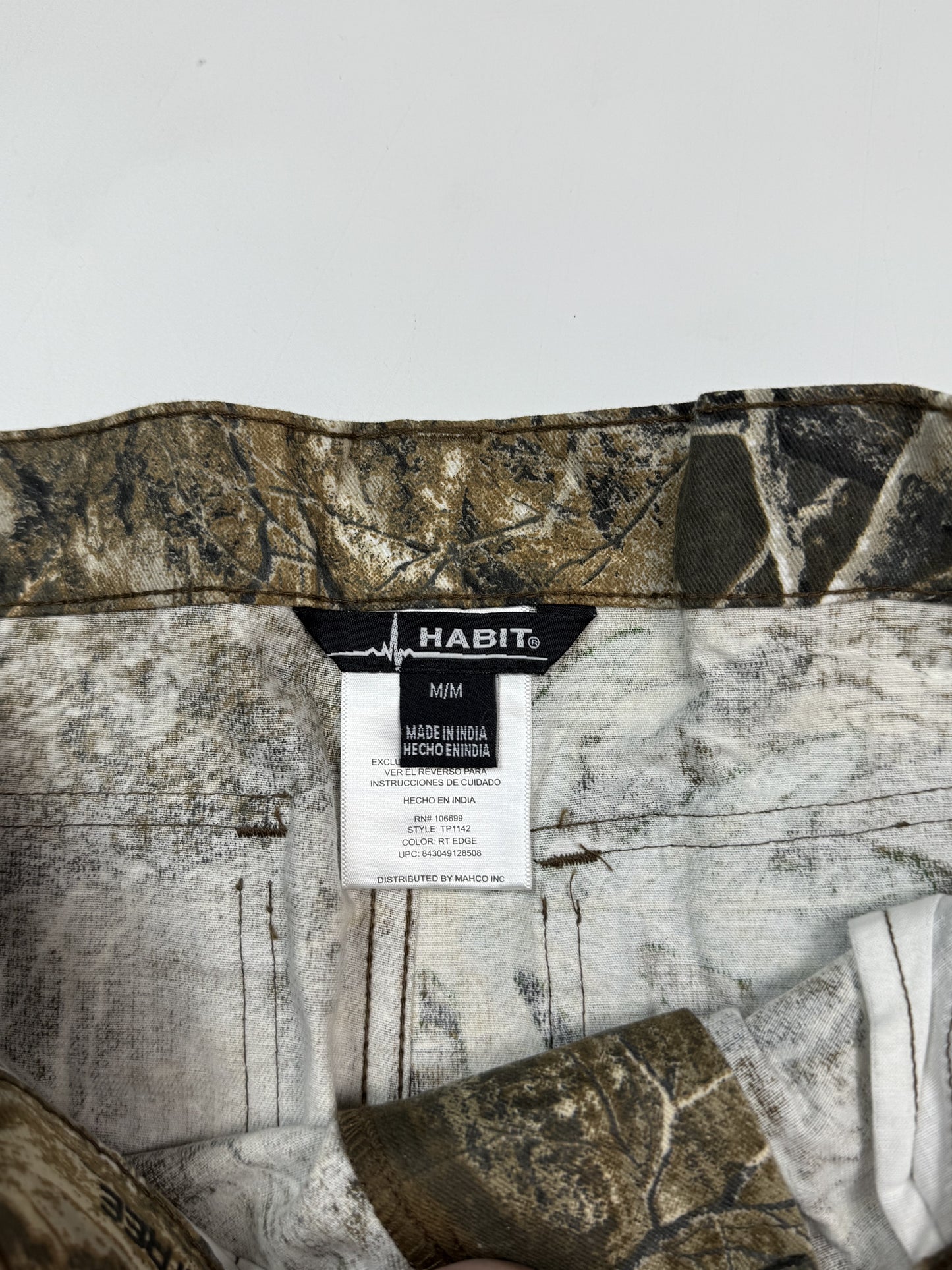 Real tree camo baggy cargo pants (W34)