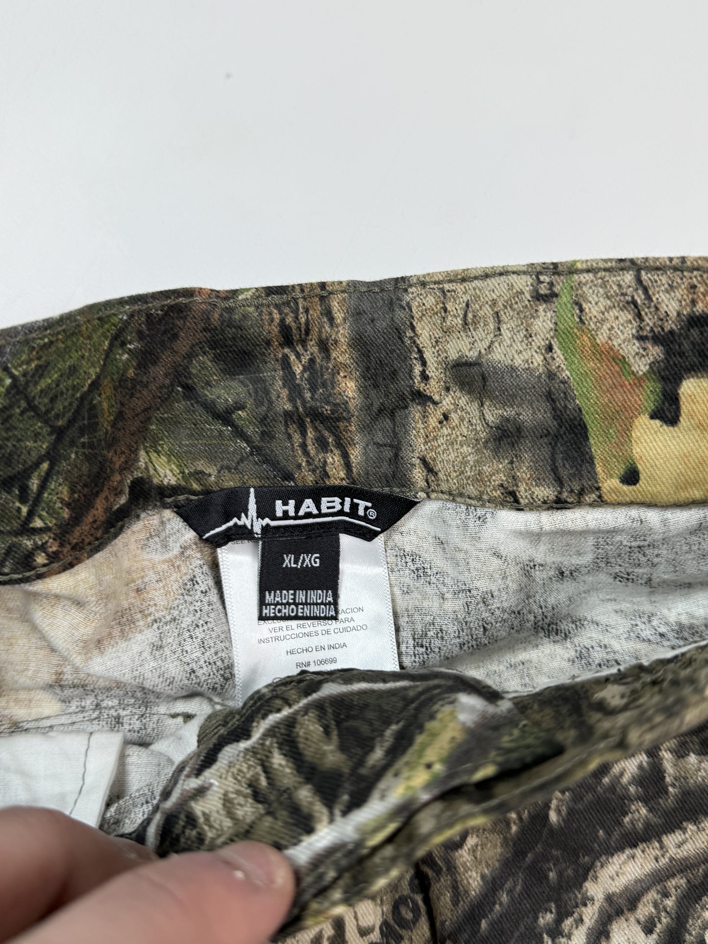 Real tree baggy cargo pants (W28)