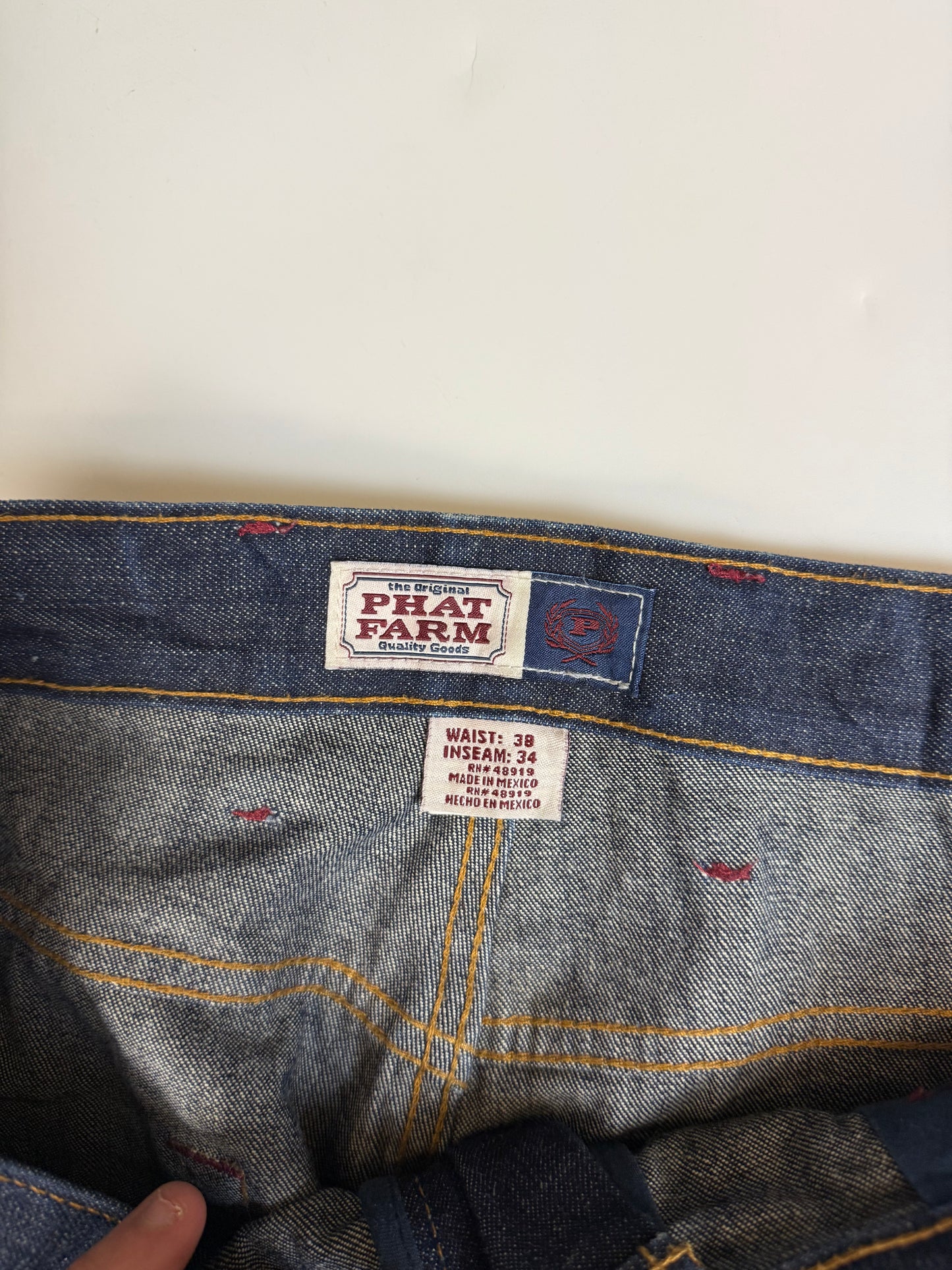 Vintage Phat Farm baggy Jeans (W38)