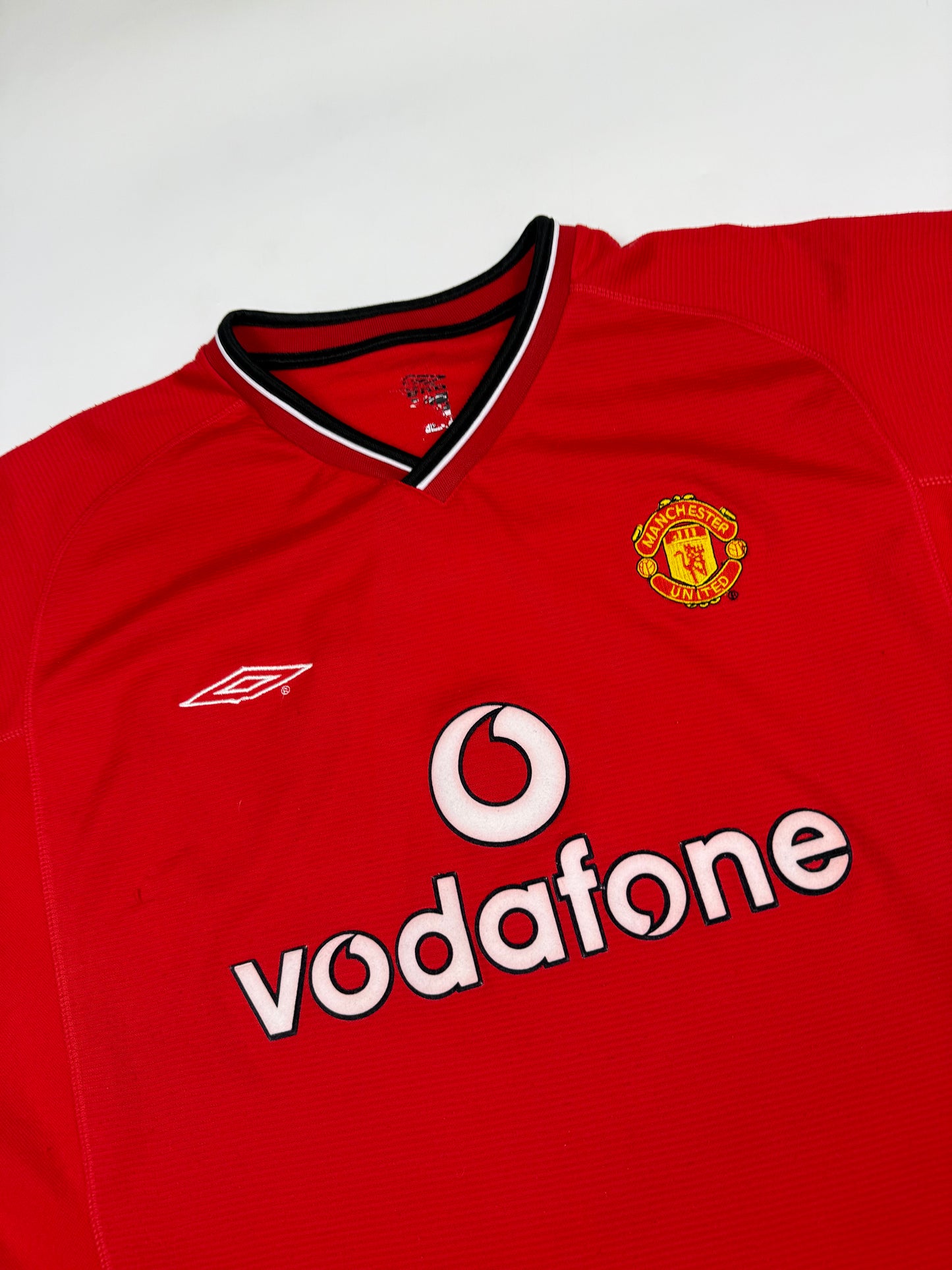 Vintage Manchester United 2000-02 Umbro home football shirt (XL)