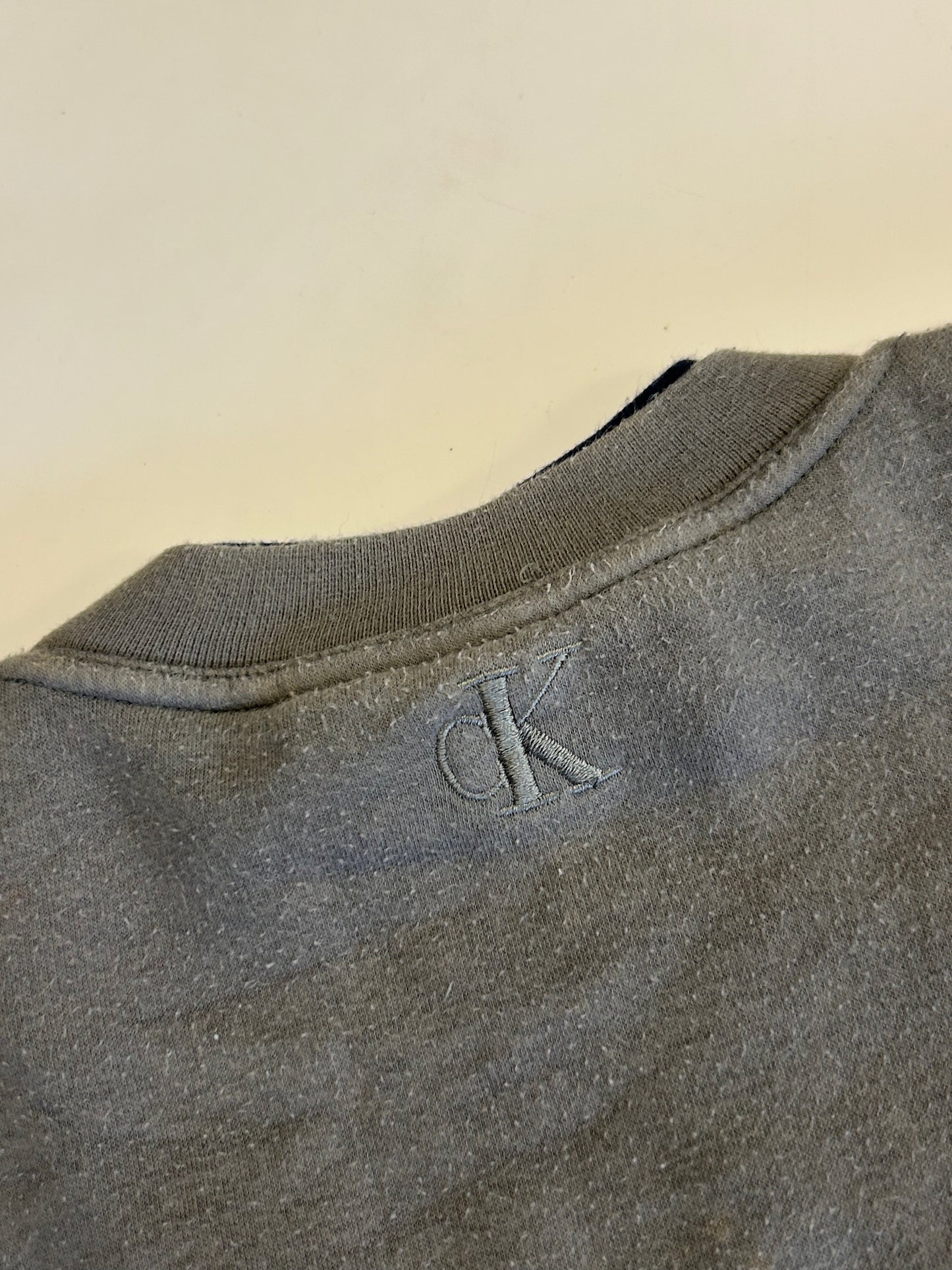 Vintage Calvin Klein Jeans spell out sweatshirt (XXL)