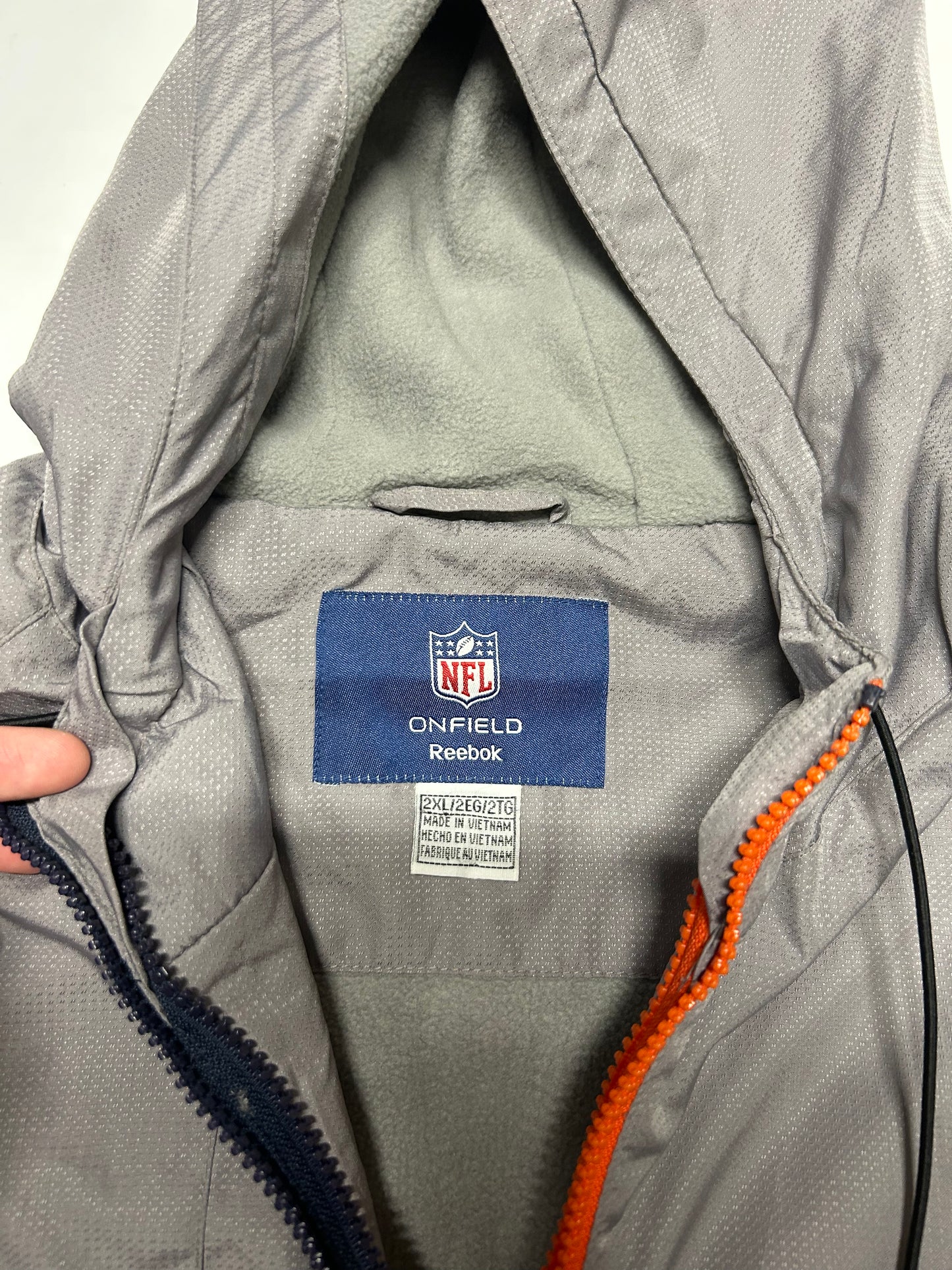 Reebok Denver Broncos rain jacket (XXL)