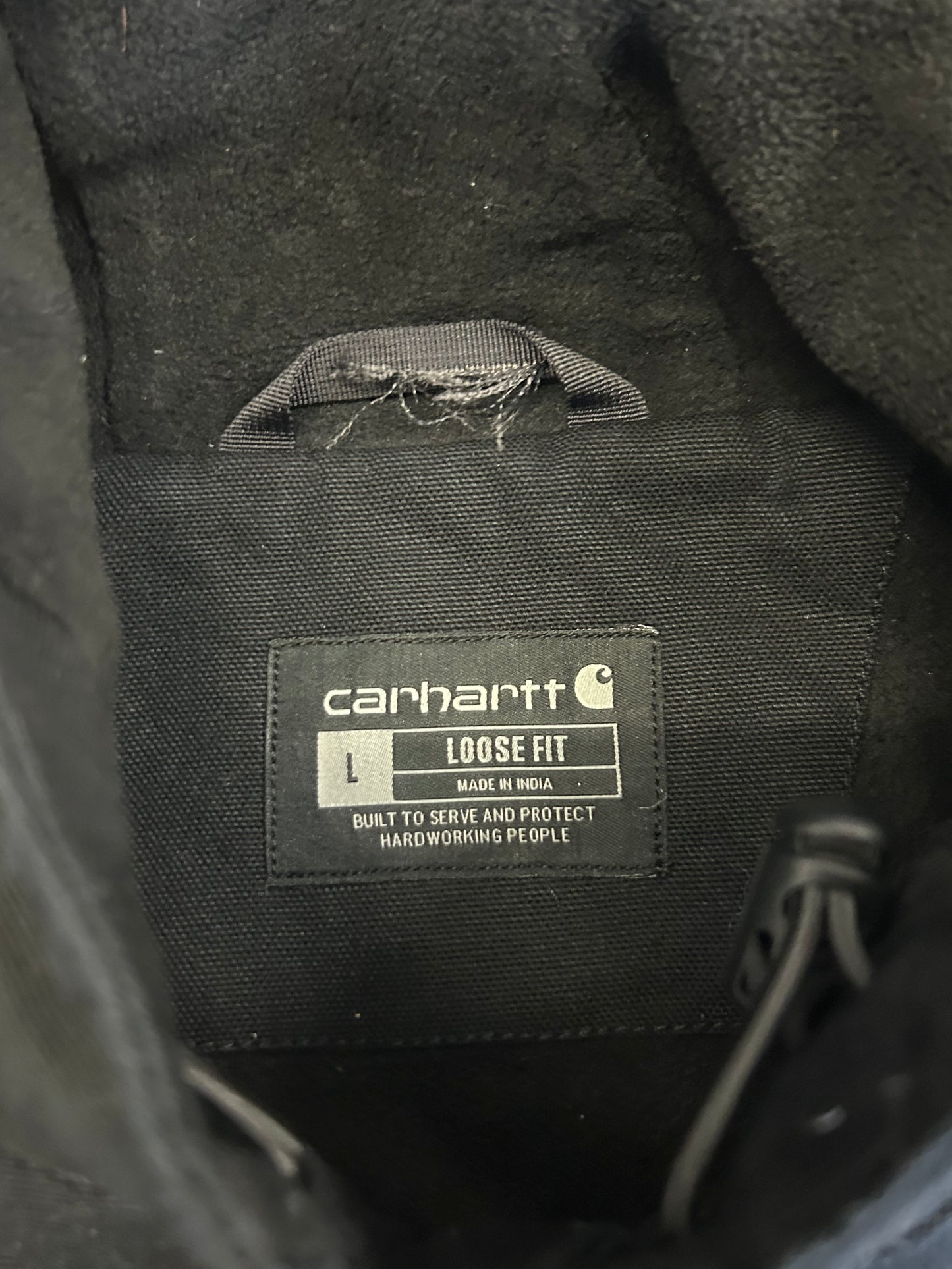 Carhartt full swing active hooded jacket (L)