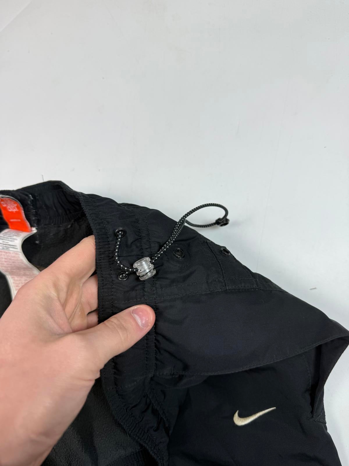 Vintage Nike fleece lined baggy track pants (M)