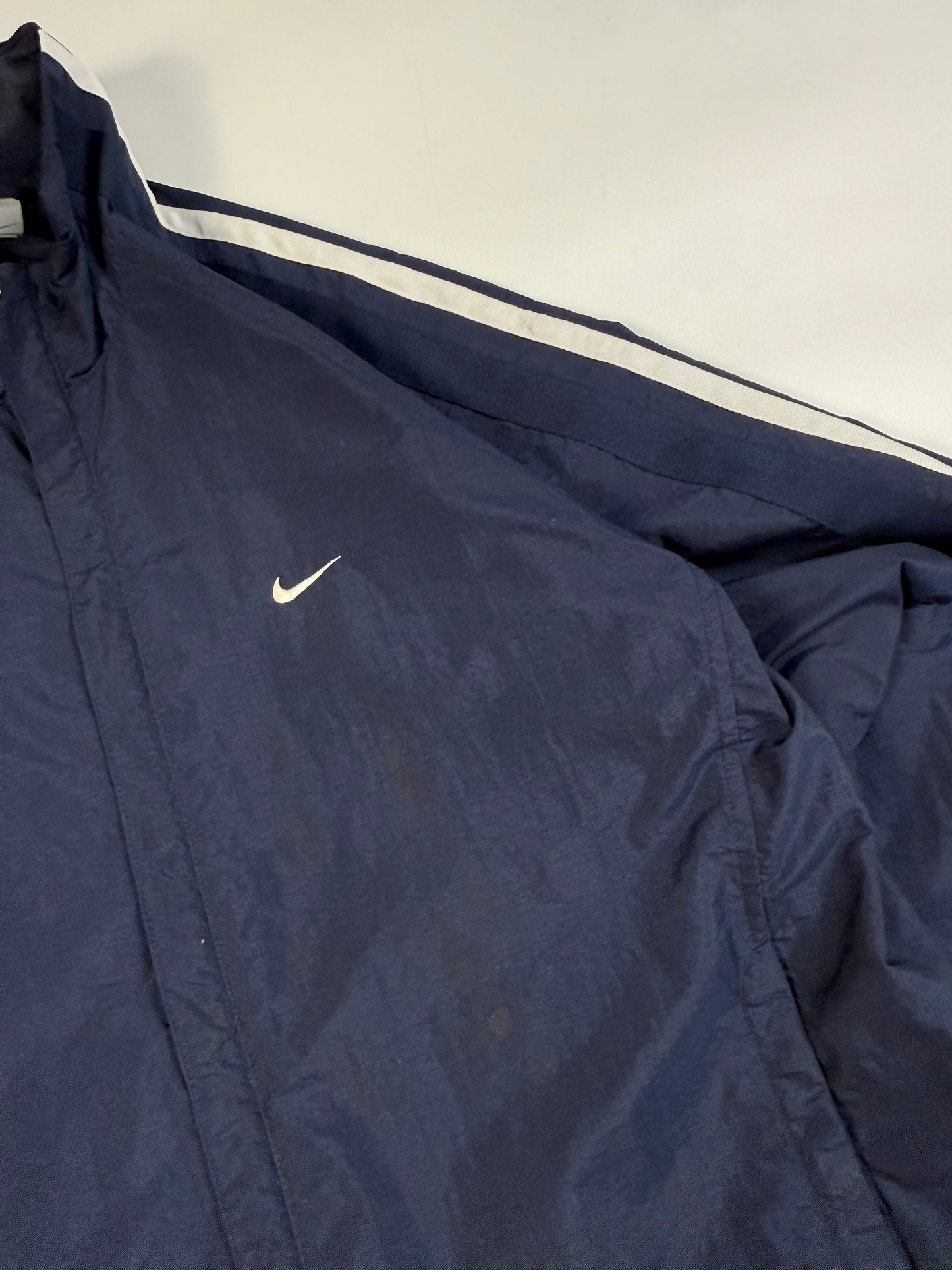 Vintage Nike side stripe track jacket (L)