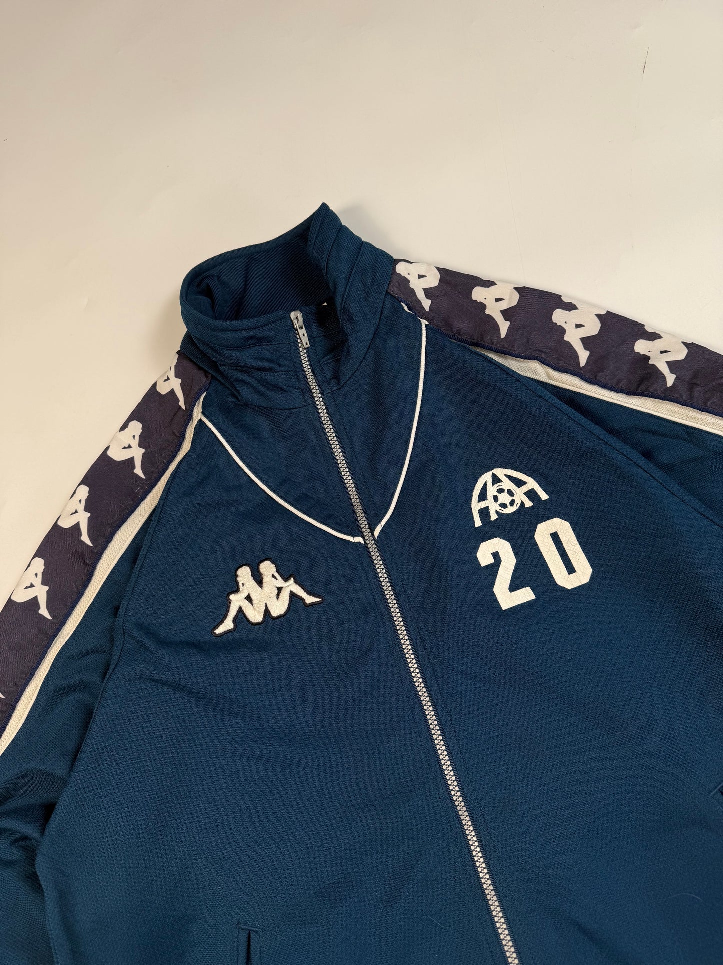 Vintage 90s Kappa football track jacket (XL)